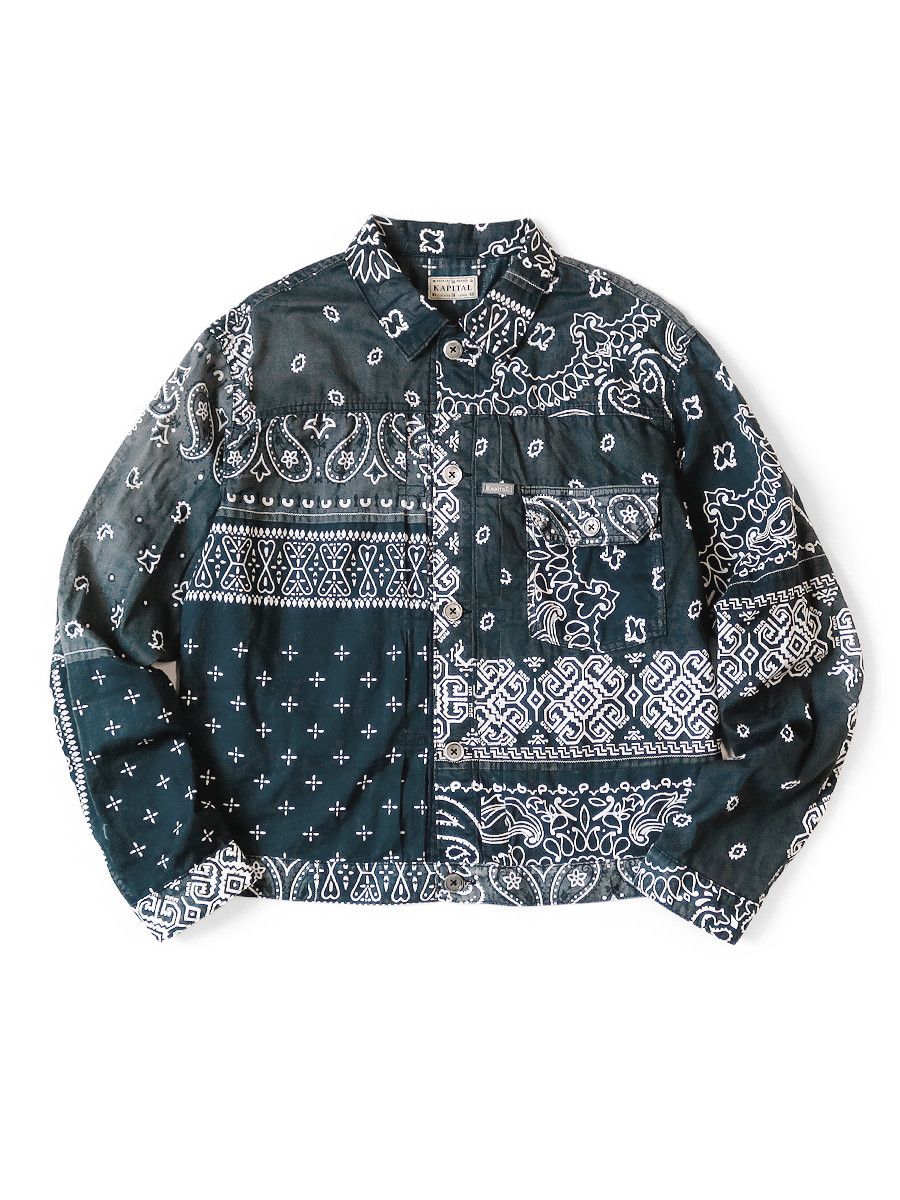 Kapital Kapital Guaze Bandana Patch Work 1st Jacket Size US XL / EU 56 / 4 - 1 Preview