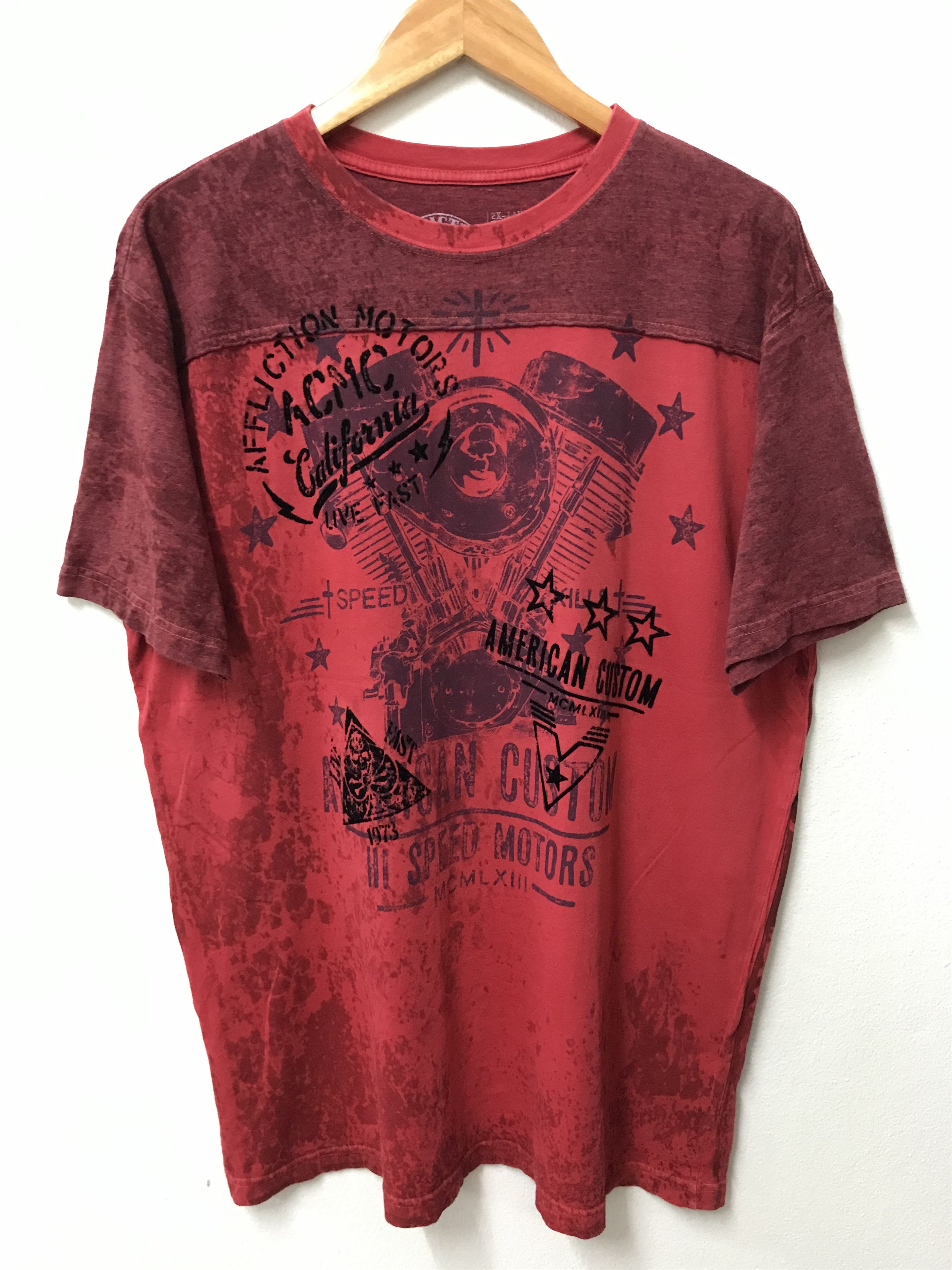 Affliction Affliction T-shirt Size US XXL / EU 58 / 5 - 1 Thumbnail