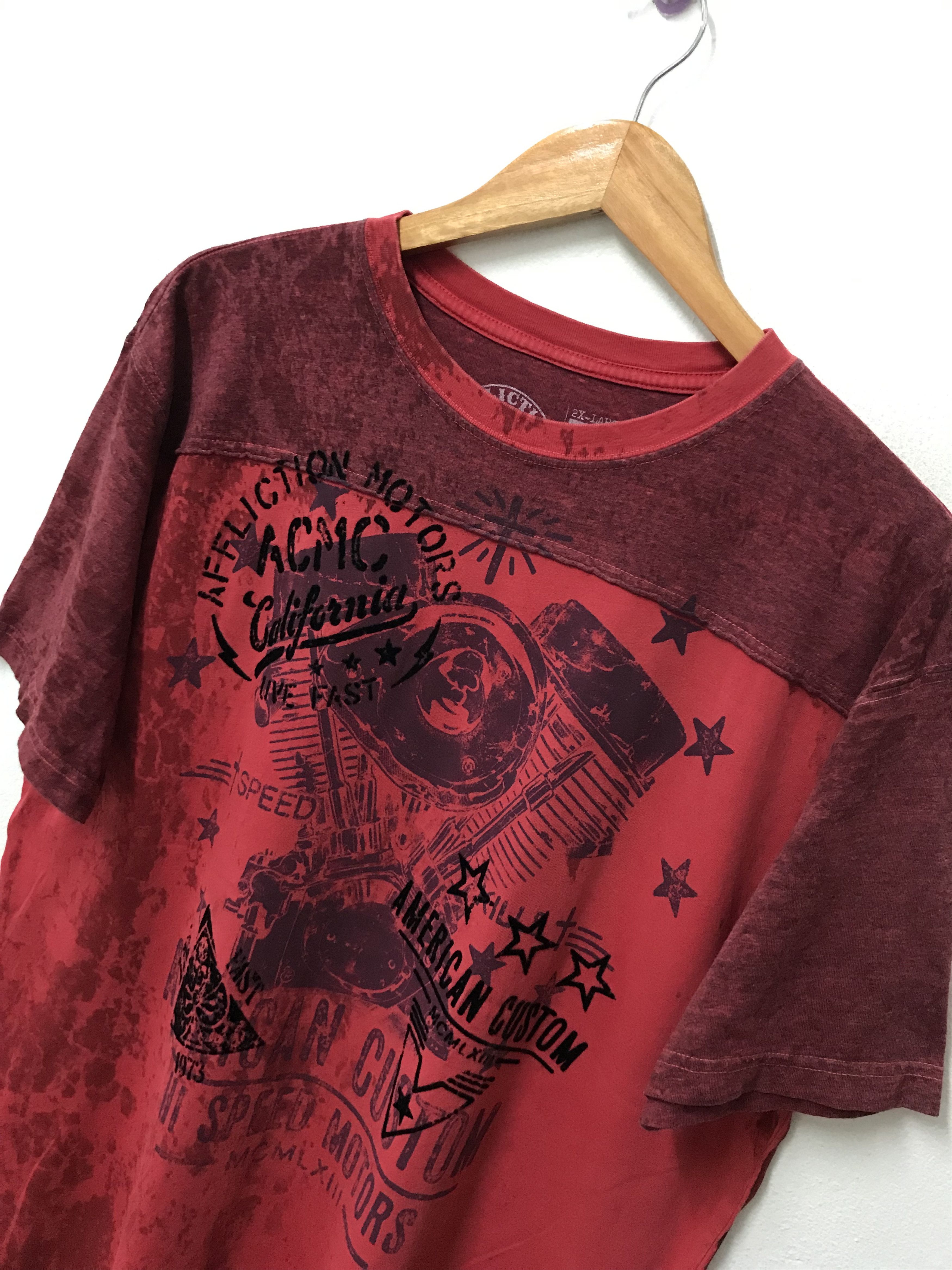 Affliction Affliction T-shirt Size US XXL / EU 58 / 5 - 3 Thumbnail