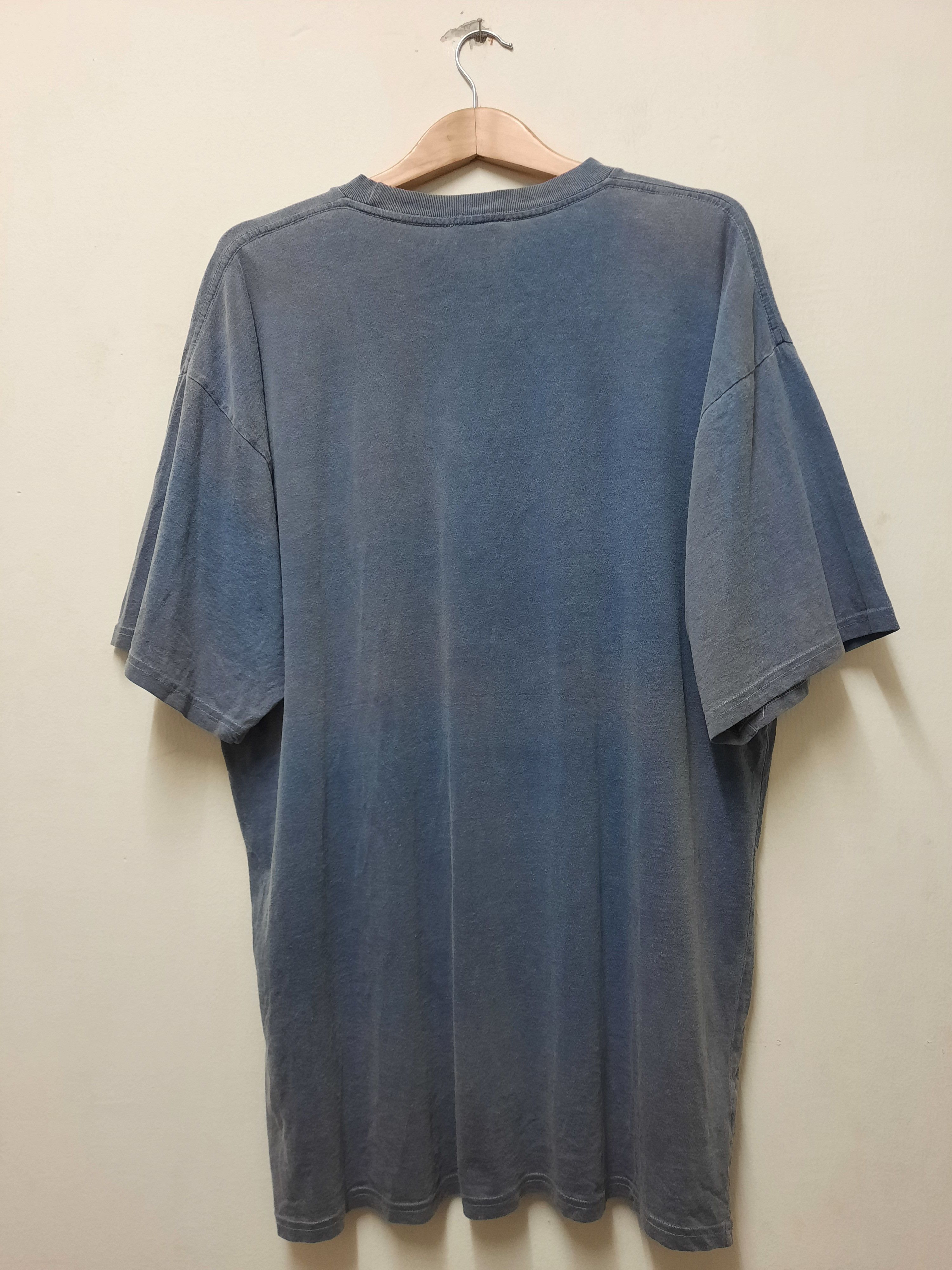 Nike VINTAGE NIKE BIG SWOOSH T-SHIRT FADED Size US XL / EU 56 / 4 - 4 Thumbnail