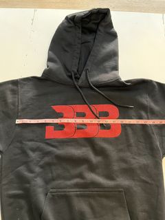 Bbb red hot sale diamond hoodie