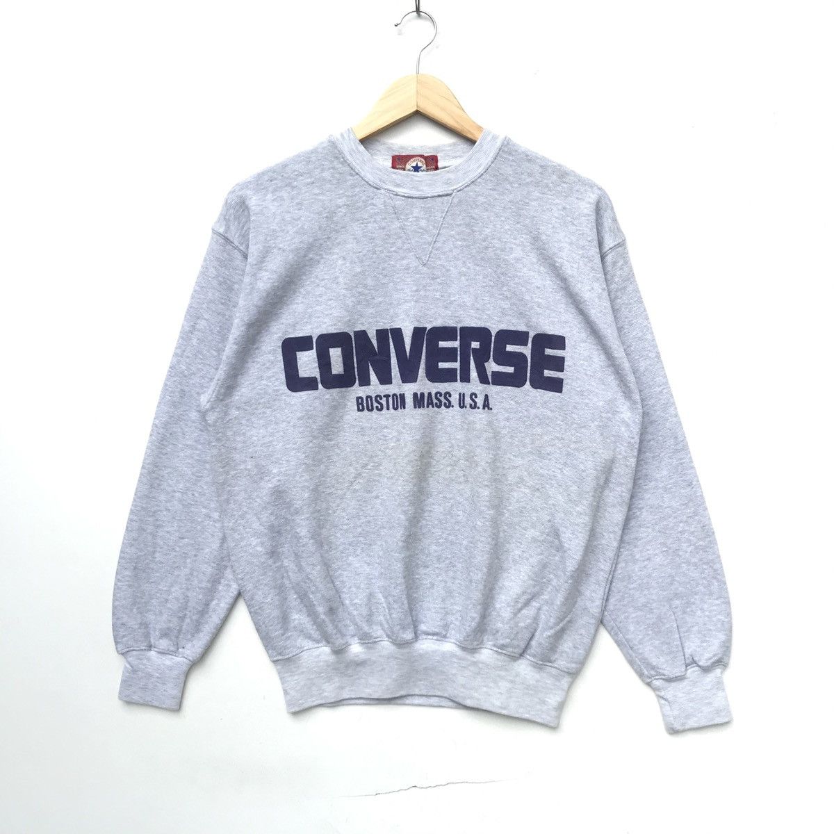 Converse × Vintage Vintage Converse Chuck Taylor sweatshirt Streetwear Size US M / EU 48-50 / 2 - 1 Thumbnail