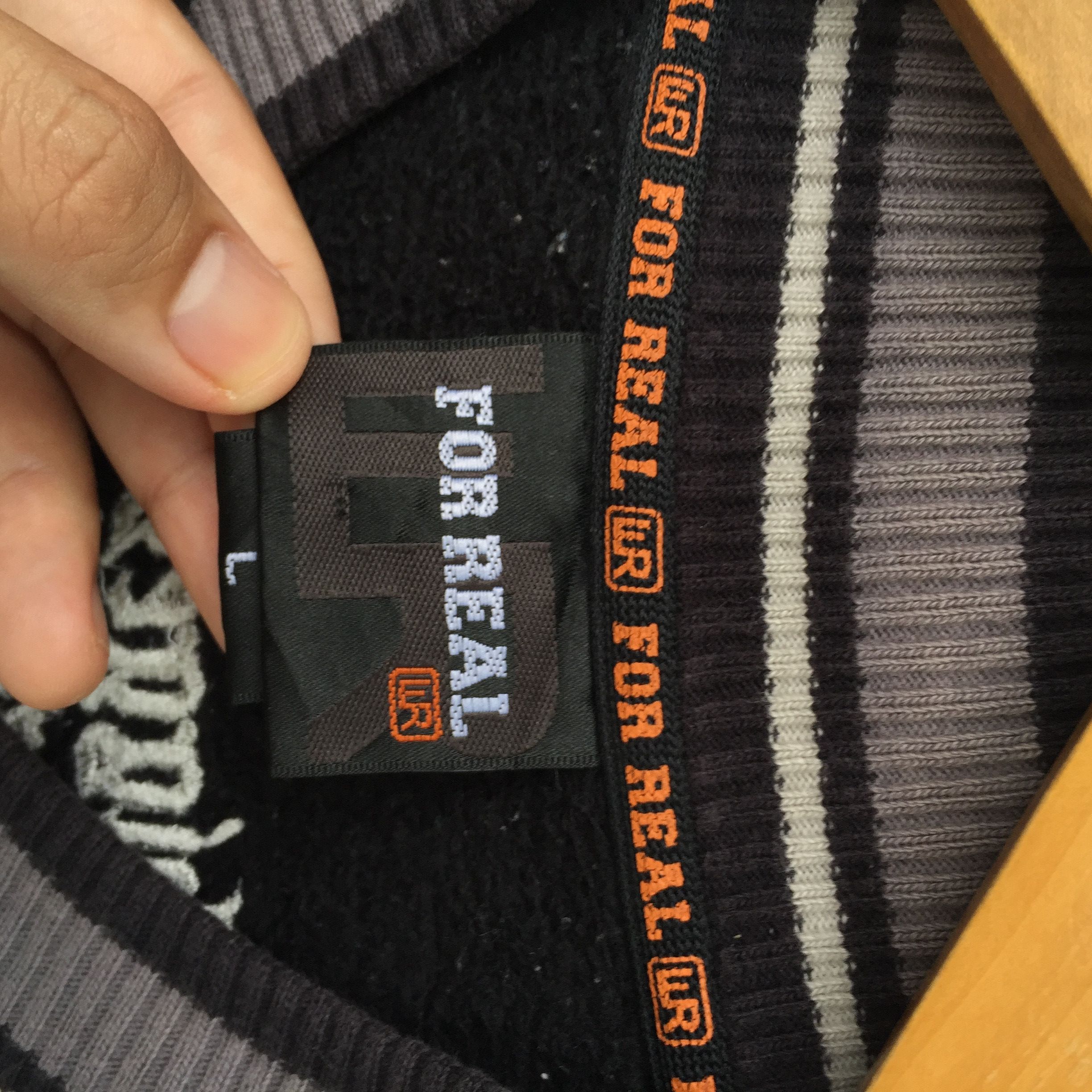 Japanese Brand × Vintage Vintage For Real Camo Sweatshirt Size US XL / EU 56 / 4 - 4 Thumbnail