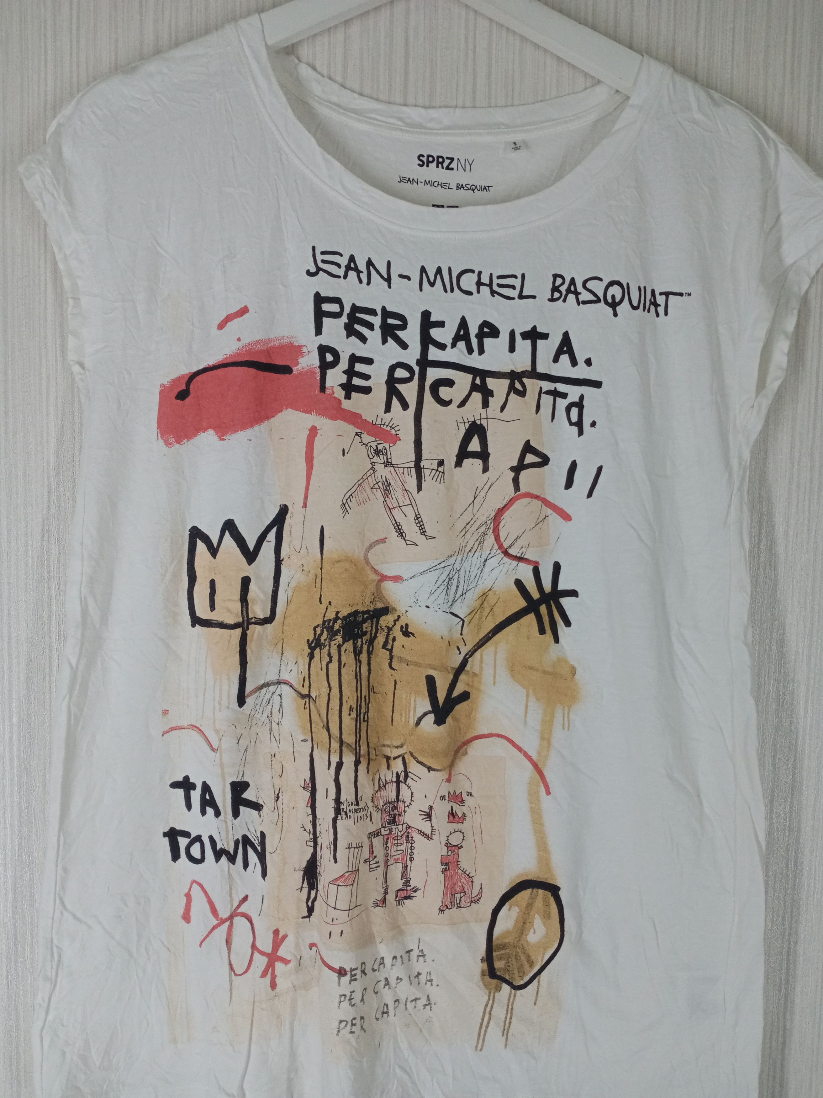 Jean-Michel Basquiat × Uniqlo Jean Michel Basquiat Art Tshirt Size US S / EU 44-46 / 1 - 5 Thumbnail