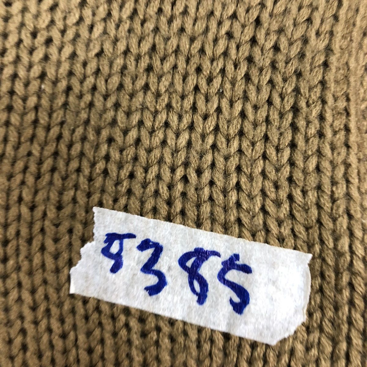 Homespun Knitwear × Japanese Brand AquaGarage Brown Over Size Knitwear #8385 Size US M / EU 48-50 / 2 - 10 Thumbnail