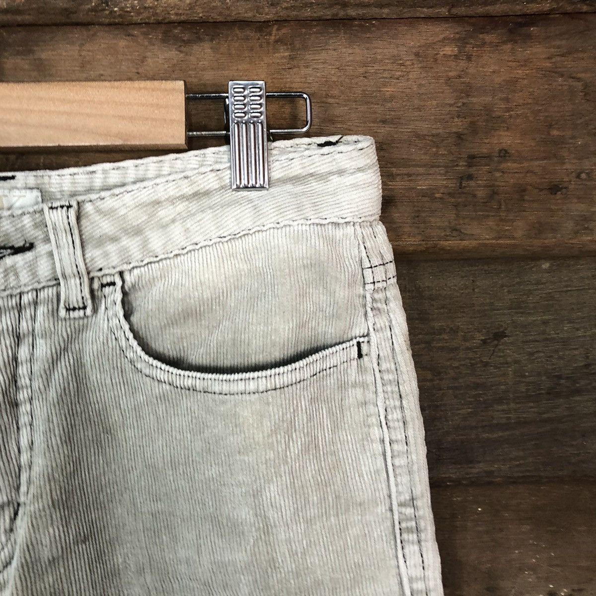 Calvin Klein Calvin Klein vintage White Conduroi Pants #7068 Size US 27 - 5 Thumbnail