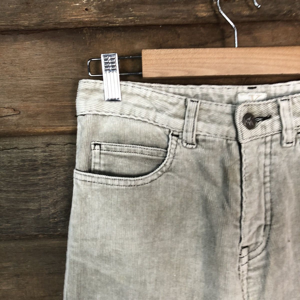 Calvin Klein Calvin Klein vintage White Conduroi Pants #7068 Size US 27 - 4 Thumbnail