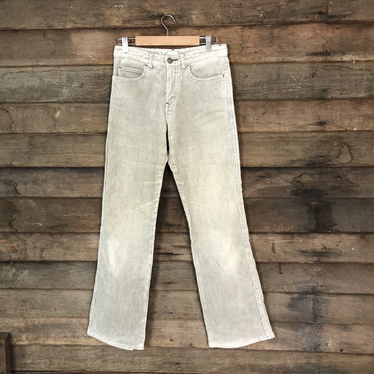 Calvin Klein Calvin Klein vintage White Conduroi Pants #7068 Size US 27 - 1 Thumbnail