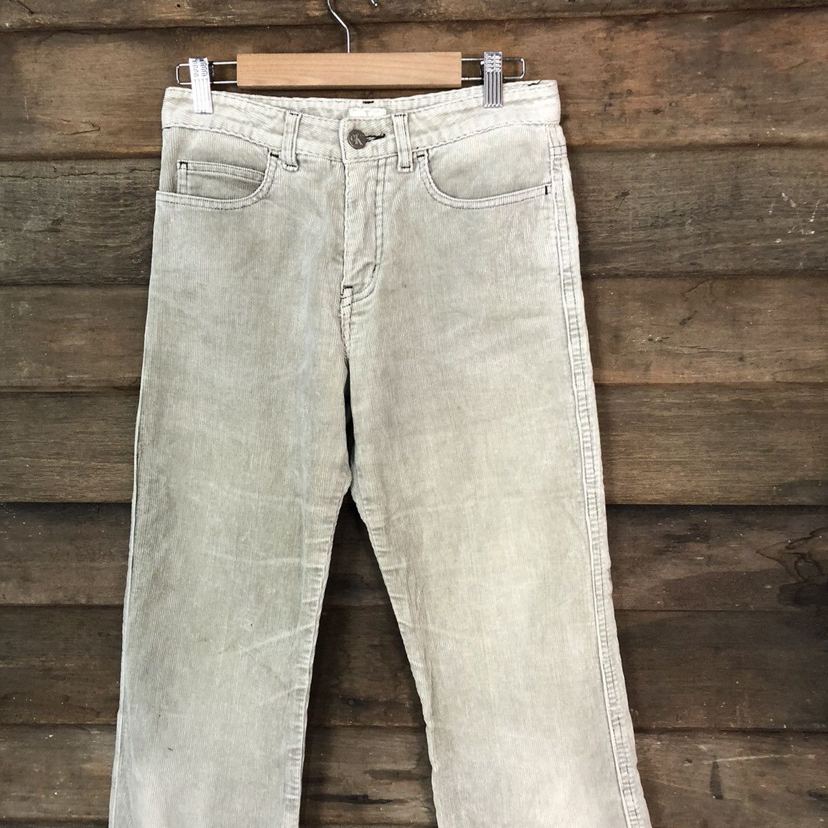 Calvin Klein Calvin Klein vintage White Conduroi Pants #7068 Size US 27 - 2 Thumbnail