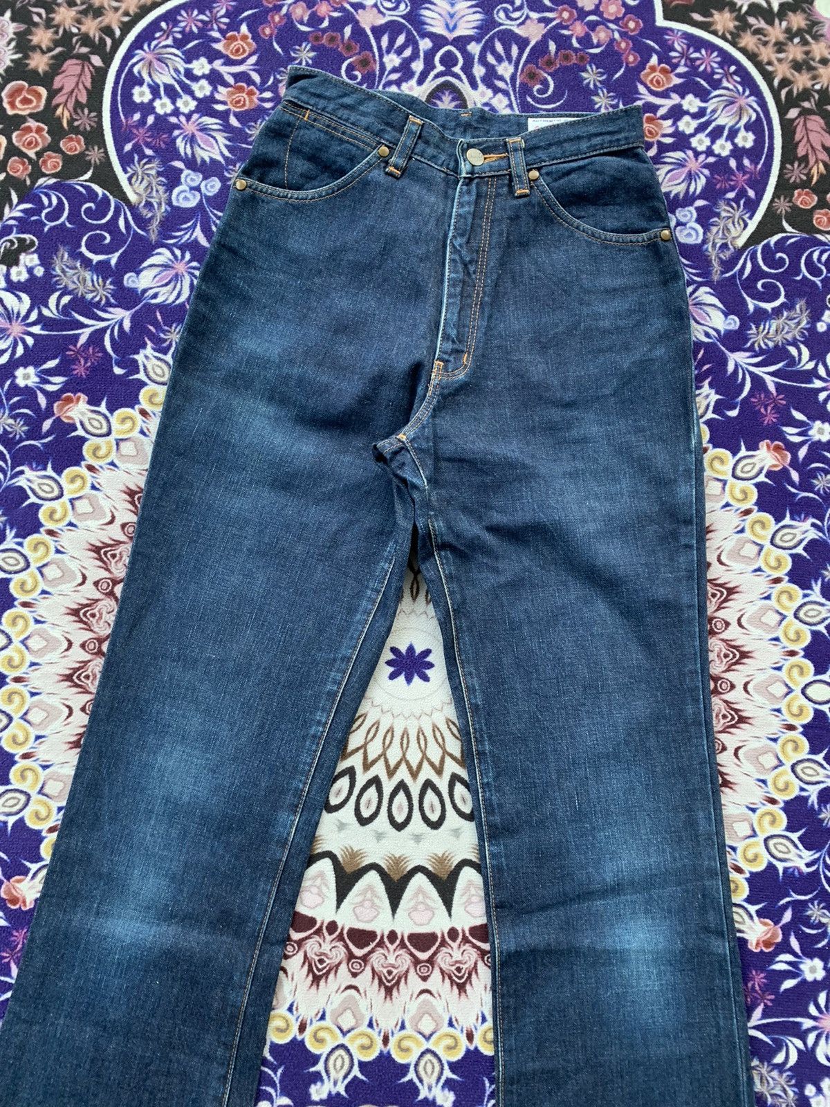 Wrangler Vintage Flare Women Wrangler Blue Bell Jeans Size 26" / US 2 / IT 38 - 3 Thumbnail