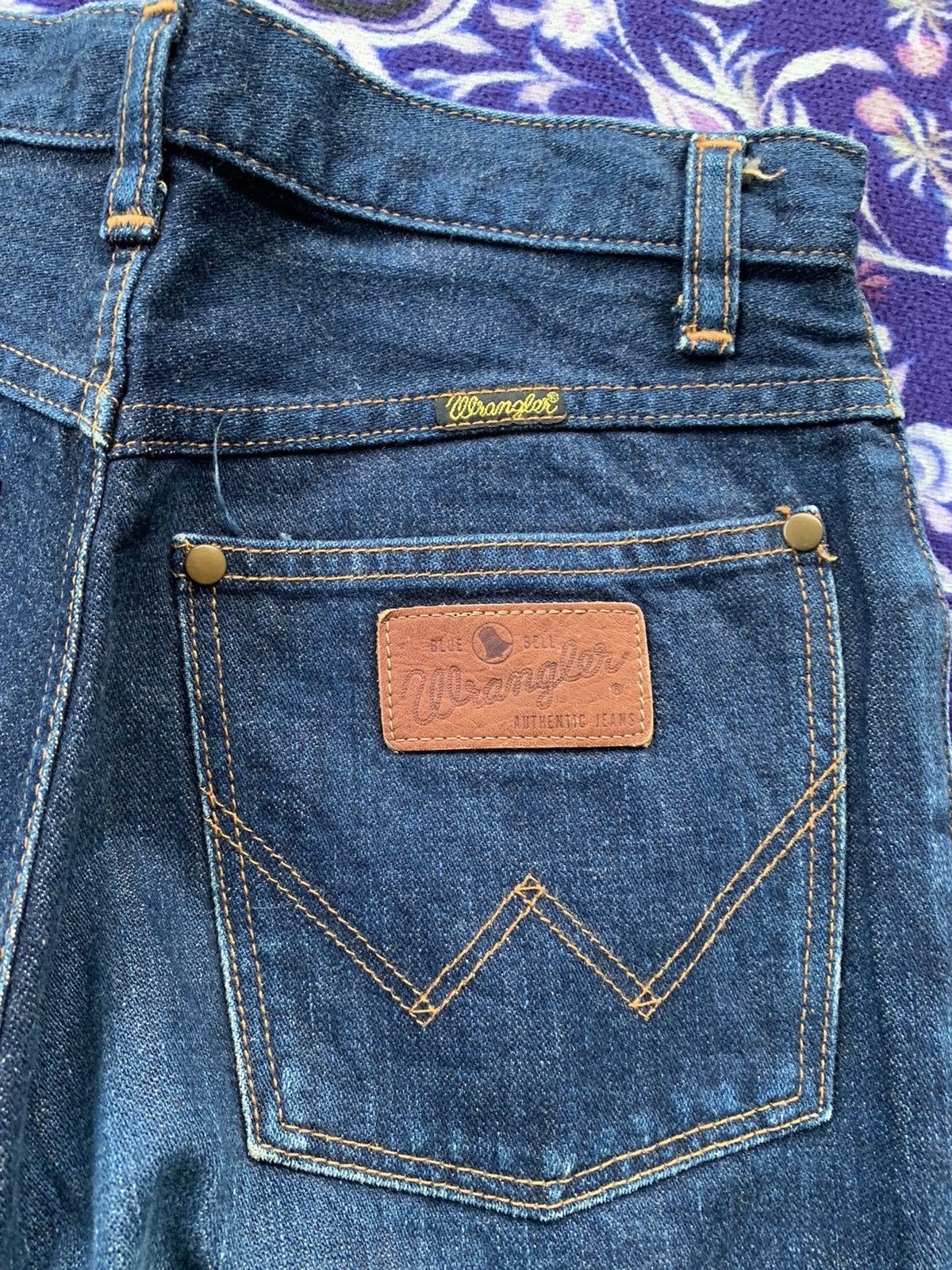 Wrangler Vintage Flare Women Wrangler Blue Bell Jeans Size 26" / US 2 / IT 38 - 9 Thumbnail