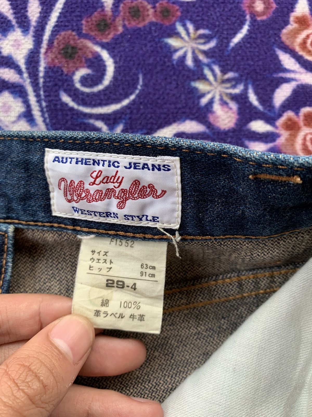 Wrangler Vintage Flare Women Wrangler Blue Bell Jeans Size 26" / US 2 / IT 38 - 6 Thumbnail