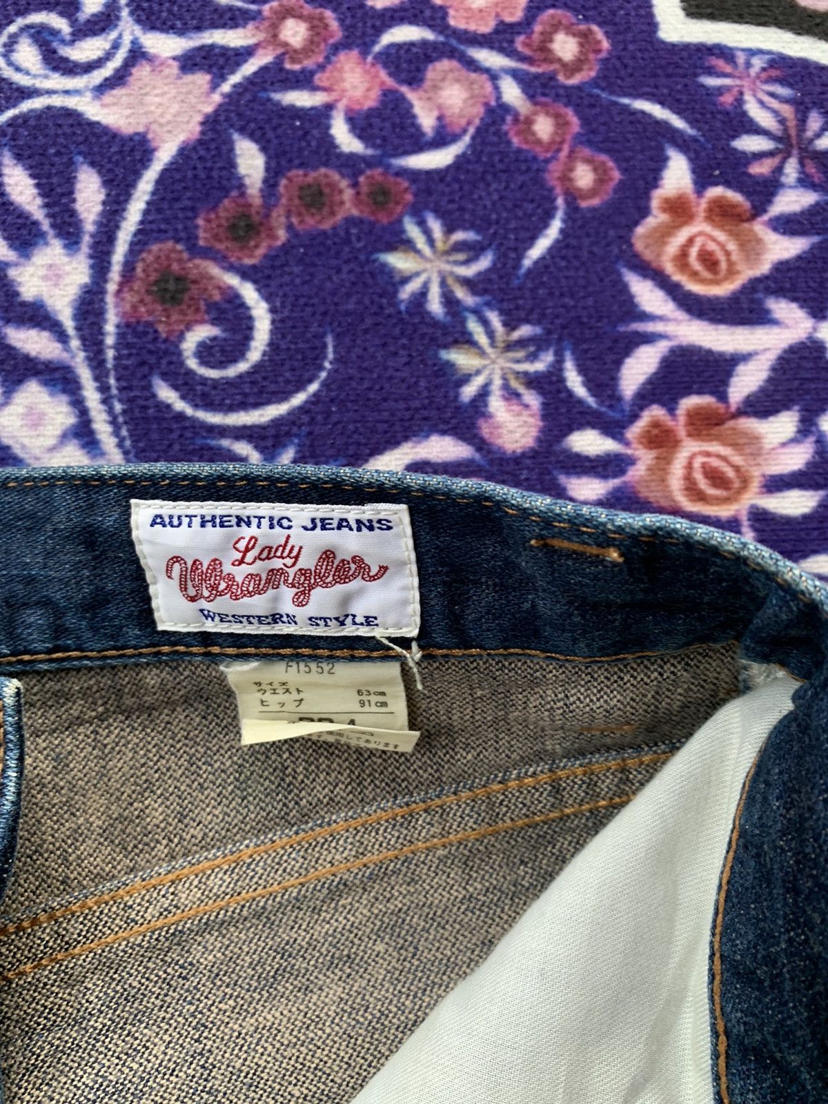 Wrangler Vintage Flare Women Wrangler Blue Bell Jeans Size 26" / US 2 / IT 38 - 5 Thumbnail