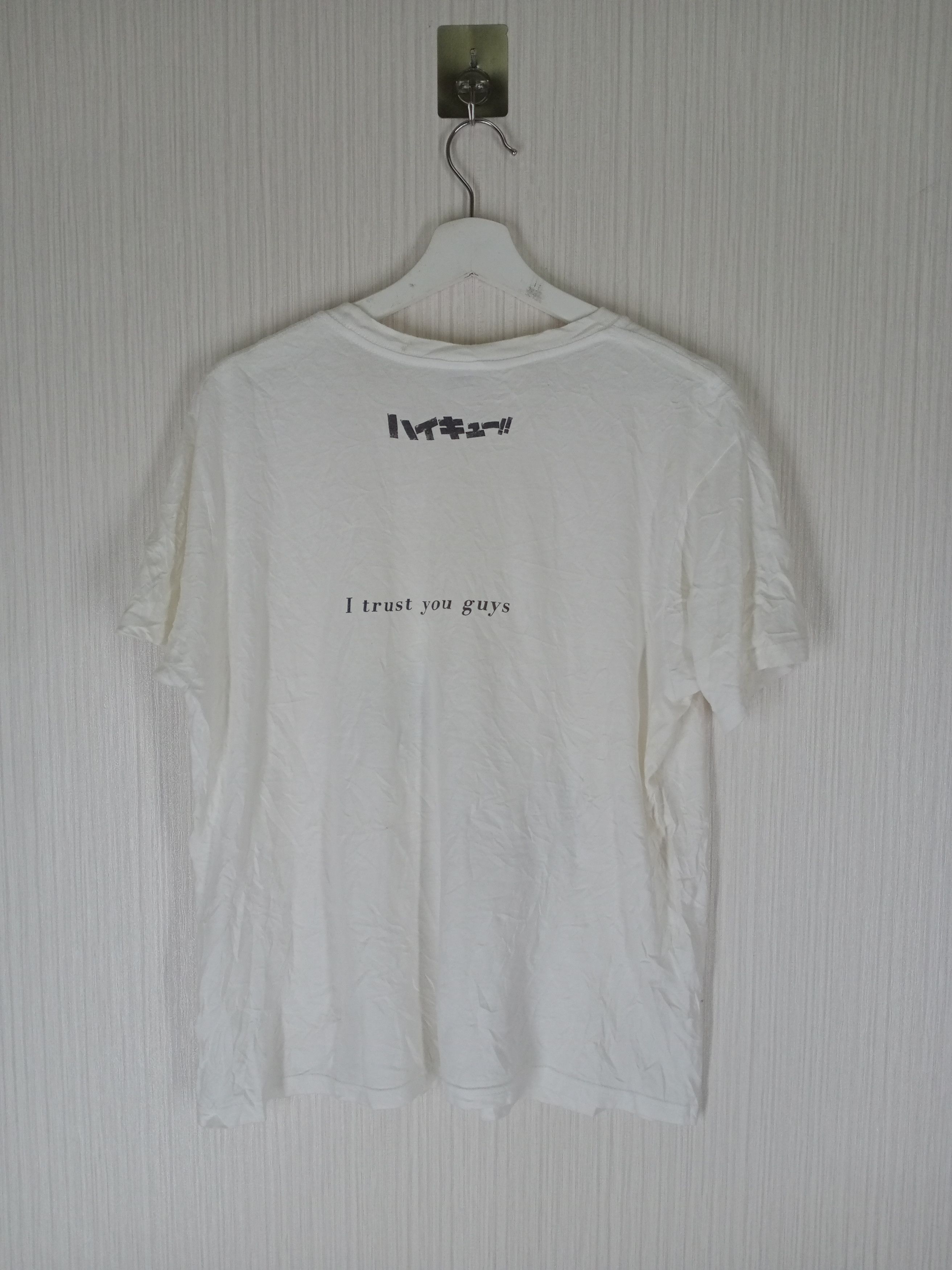 Anime Haikyu Kapasuno Hight School Anime Manga T Cartoon Size US M / EU 48-50 / 2 - 3 Thumbnail