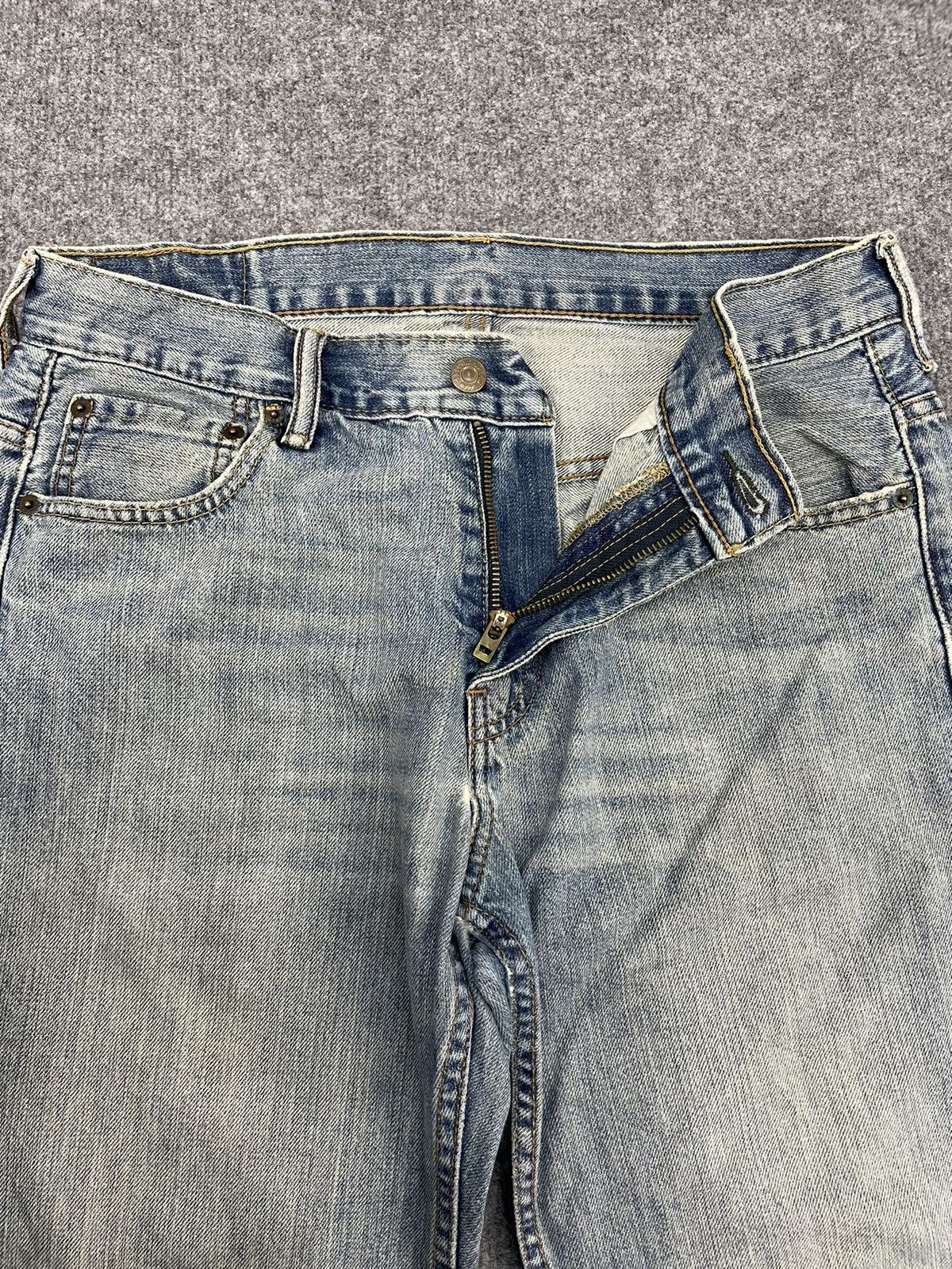 Levi's Vintage Levi's 569 Distressed Denim -wc043 Size US 33 - 6 Thumbnail