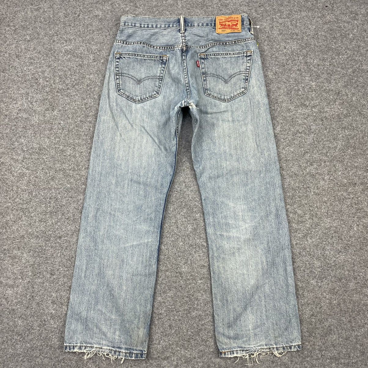 Levi's Vintage Levi's 569 Distressed Denim -wc043 Size US 33 - 2 Thumbnail