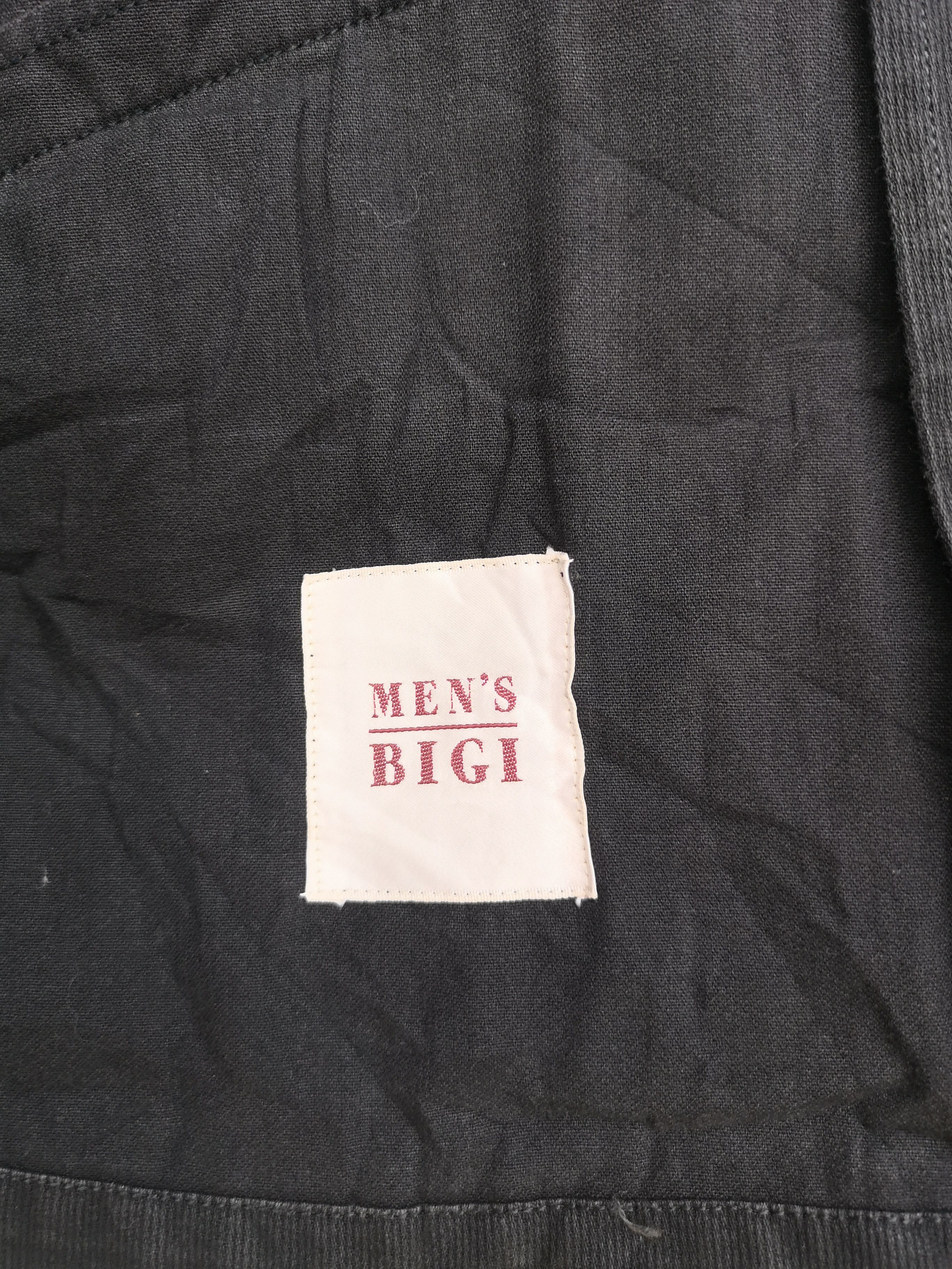 BIGI 💥Japanese Brand Bigi Men Black Jacket Size US L / EU 52-54 / 3 - 5 Thumbnail