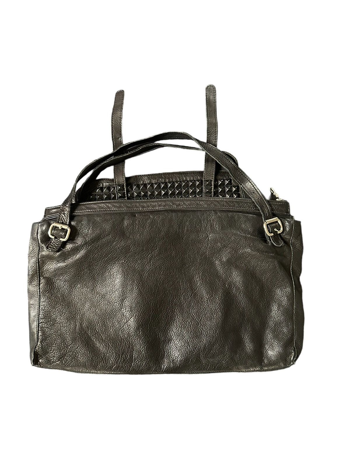 If Six Was Nine KMRII , LGB style studded leather messenger bag Size ONE SIZE - 3 Thumbnail