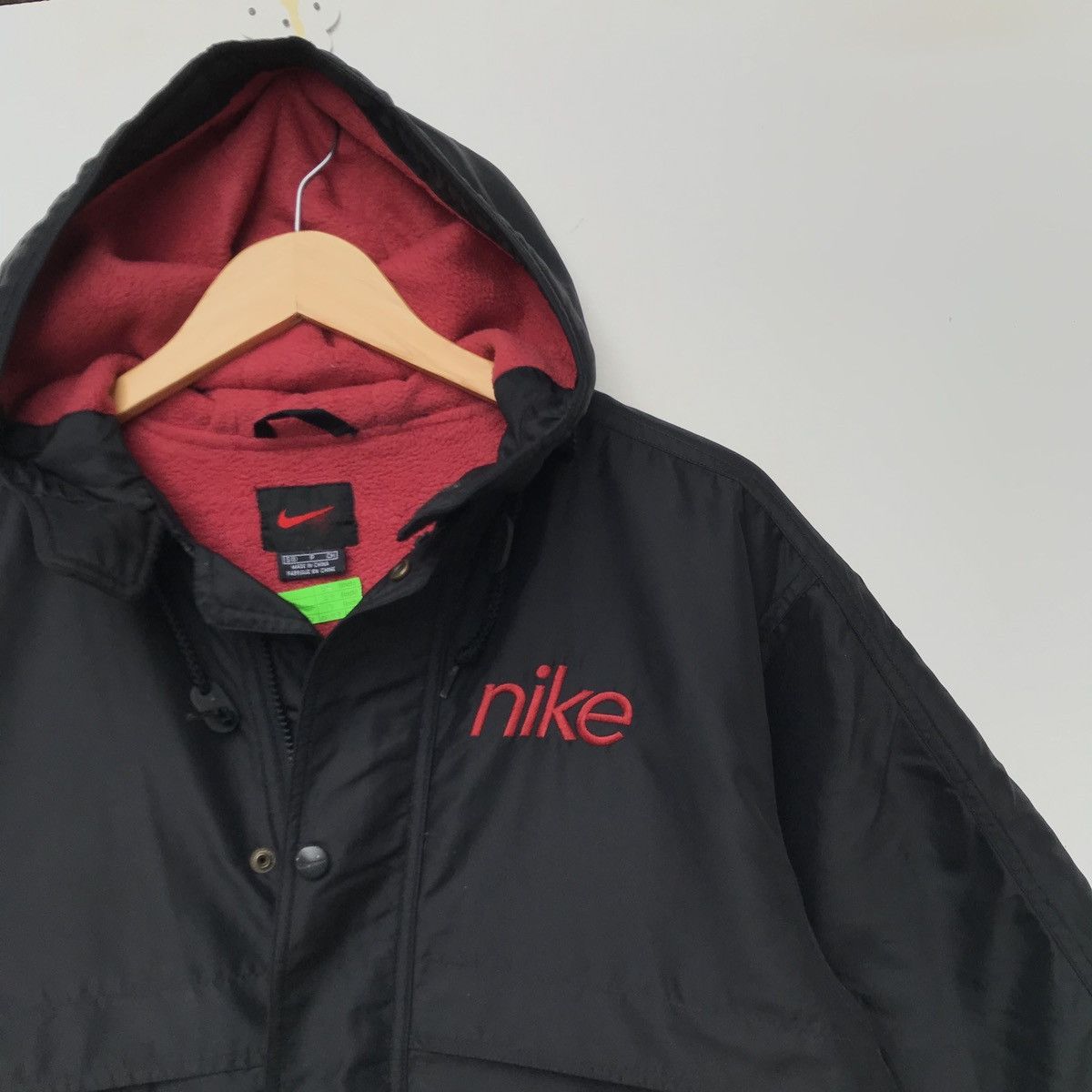 Nike × Vintage Vintage Nike Swoosh Big Logo Spell Out nice Jacket Size US S / EU 44-46 / 1 - 2 Thumbnail