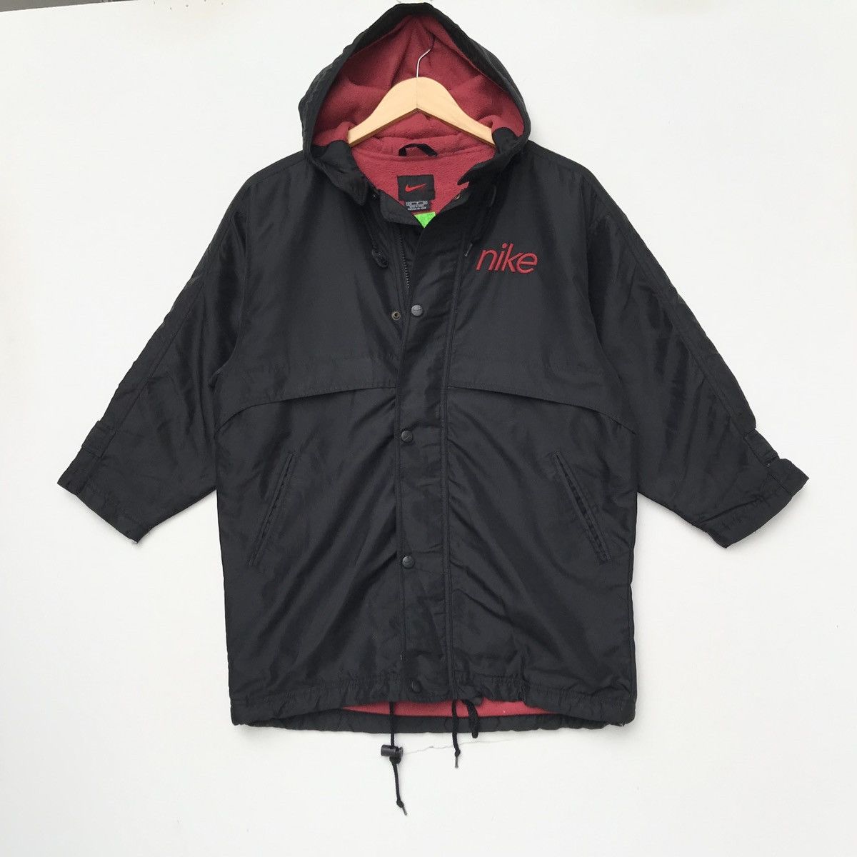 Nike × Vintage Vintage Nike Swoosh Big Logo Spell Out nice Jacket Size US S / EU 44-46 / 1 - 1 Thumbnail