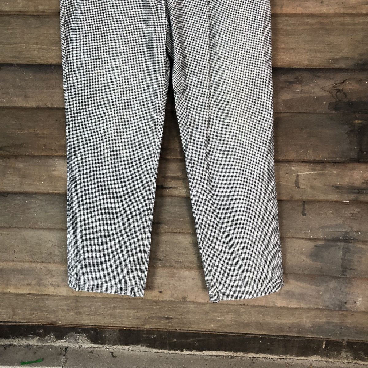 Japanese Brand Japanese Brand Checkred Casual Pants #7077 Size US 29 - 3 Thumbnail