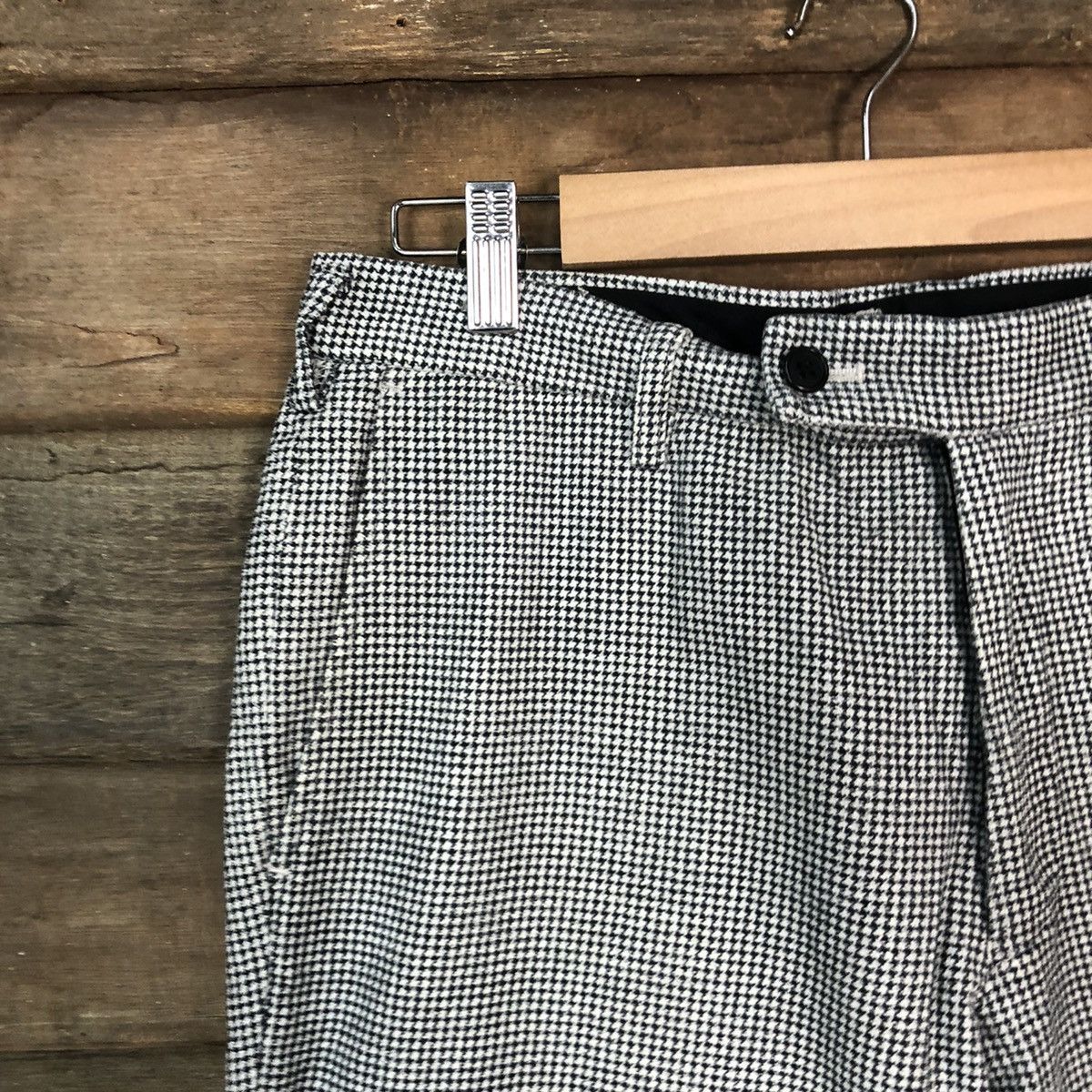 Japanese Brand Japanese Brand Checkred Casual Pants #7077 Size US 29 - 4 Thumbnail