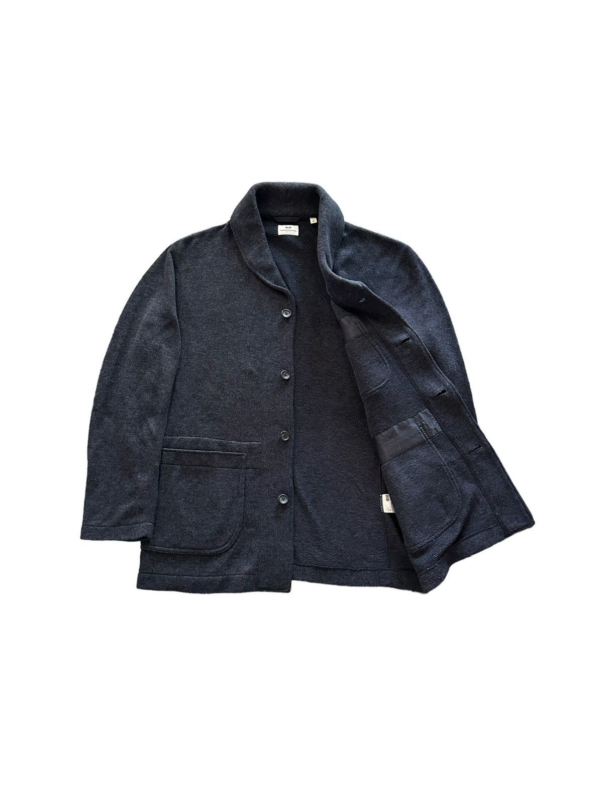 Engineered Garments A/W2020 Engineered Garment x Uniqlo Shawl collar jacket Size US L / EU 52-54 / 3 - 7 Thumbnail