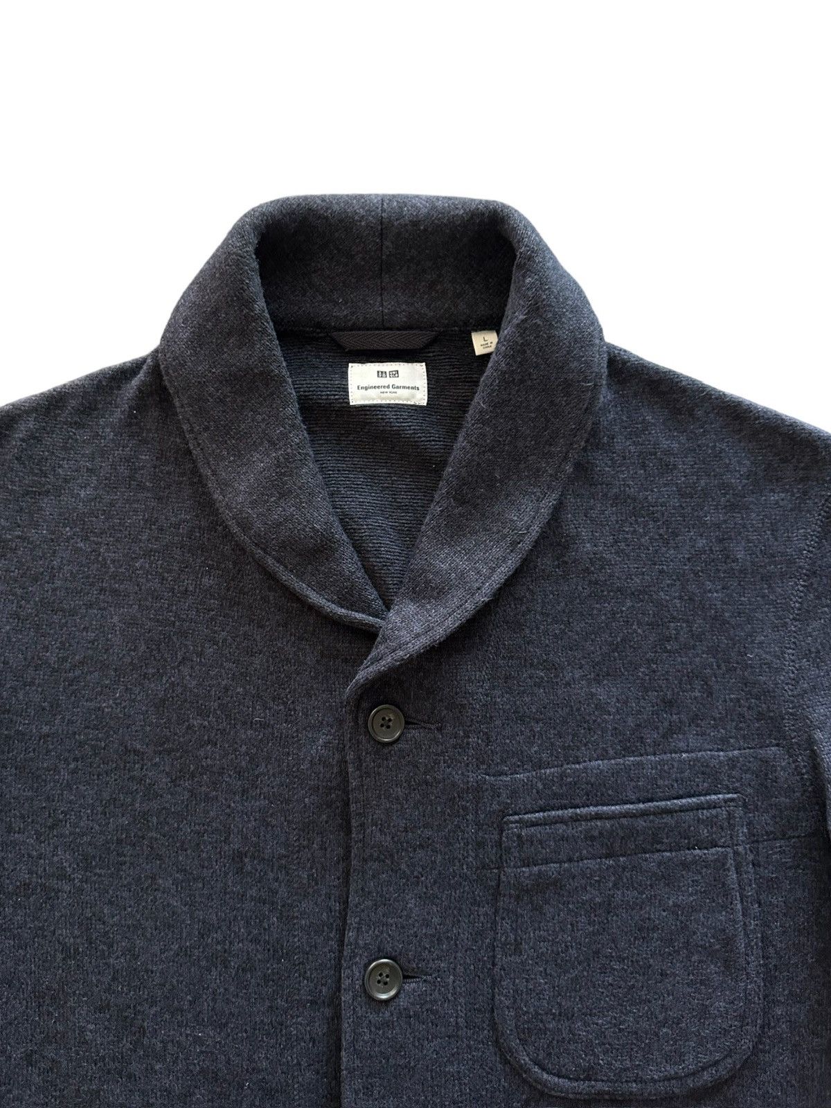 Engineered Garments A/W2020 Engineered Garment x Uniqlo Shawl collar jacket Size US L / EU 52-54 / 3 - 6 Thumbnail