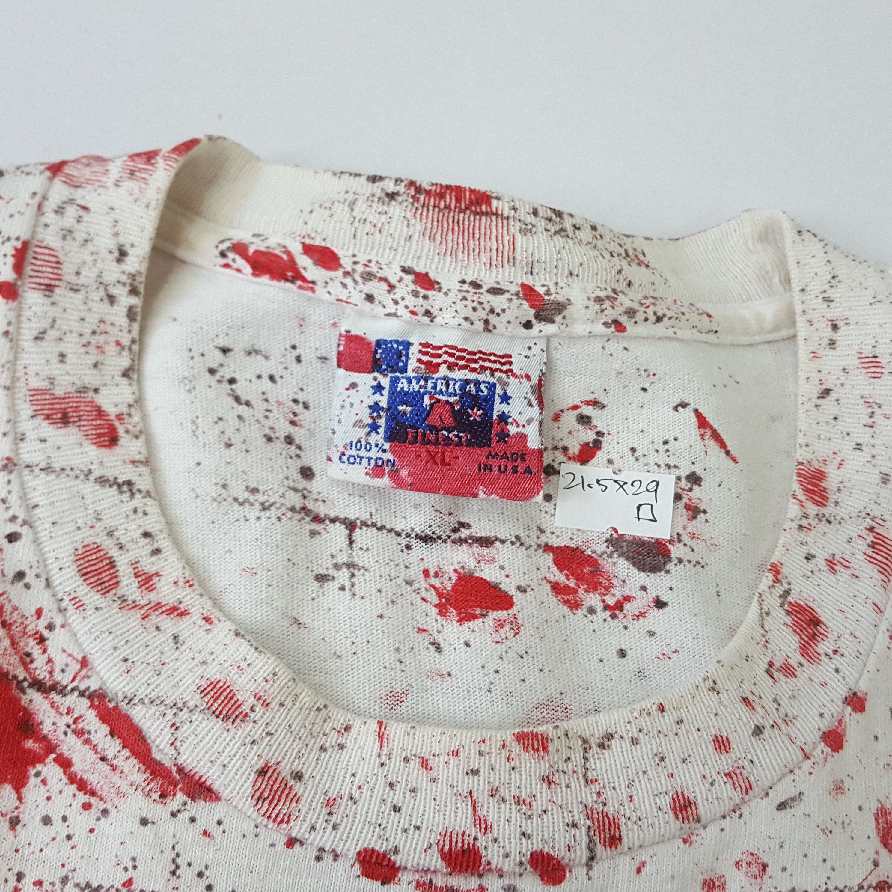 Band Tees × Vintage Vintage 90's POISON American Rock Band full print t-shirt Size US L / EU 52-54 / 3 - 6 Thumbnail