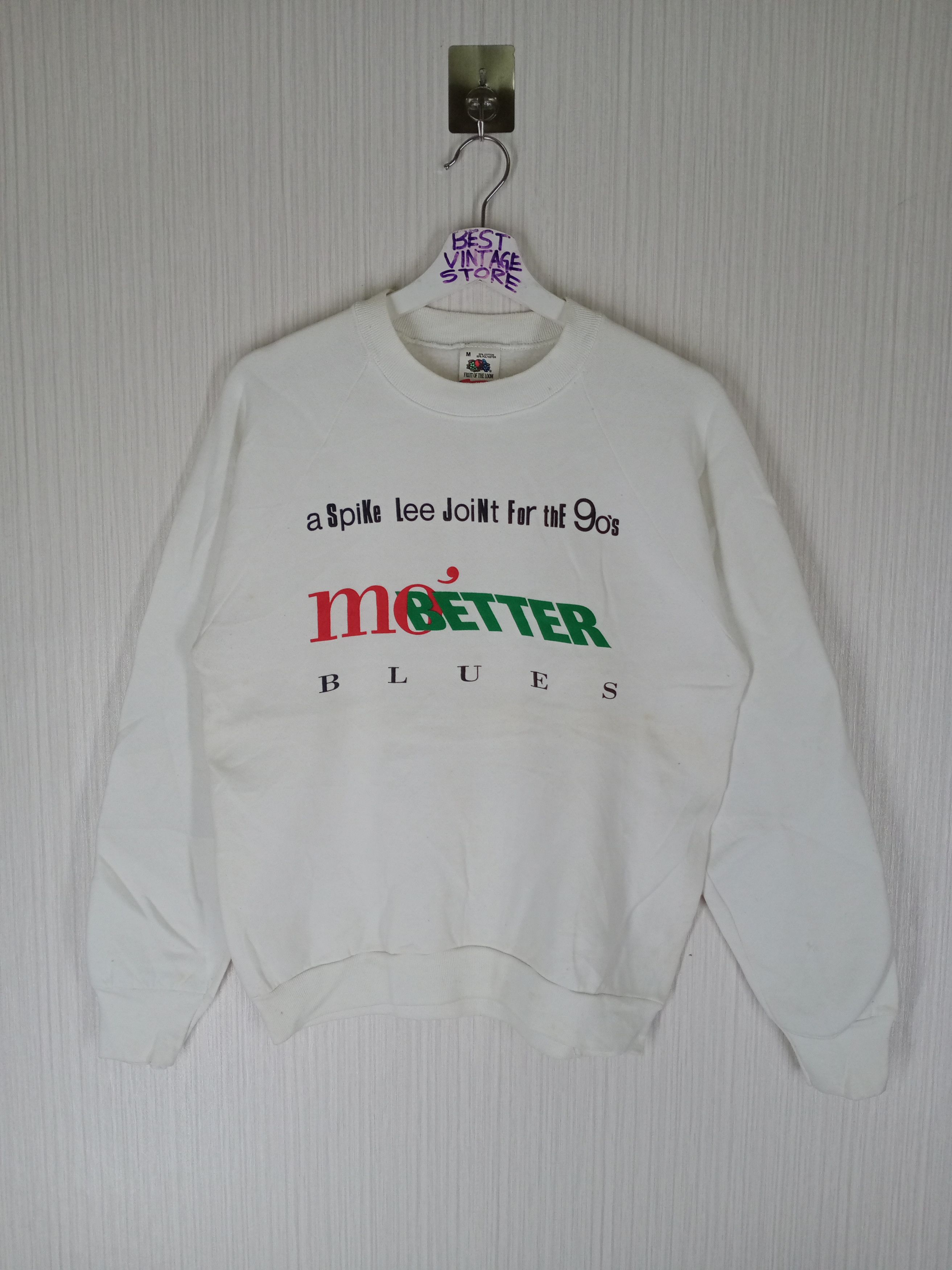 Vintage Spike Lee 90s MO' BETTER Blues BENEATH THE UNDERDOG Size US M / EU 48-50 / 2 - 1 Thumbnail