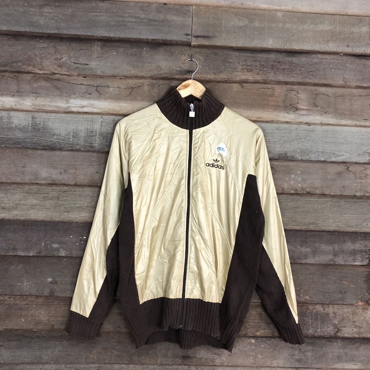 Adidas × Vintage Adidas Gold vintage logo sweater #5906 Size US S / EU 44-46 / 1 - 3 Thumbnail
