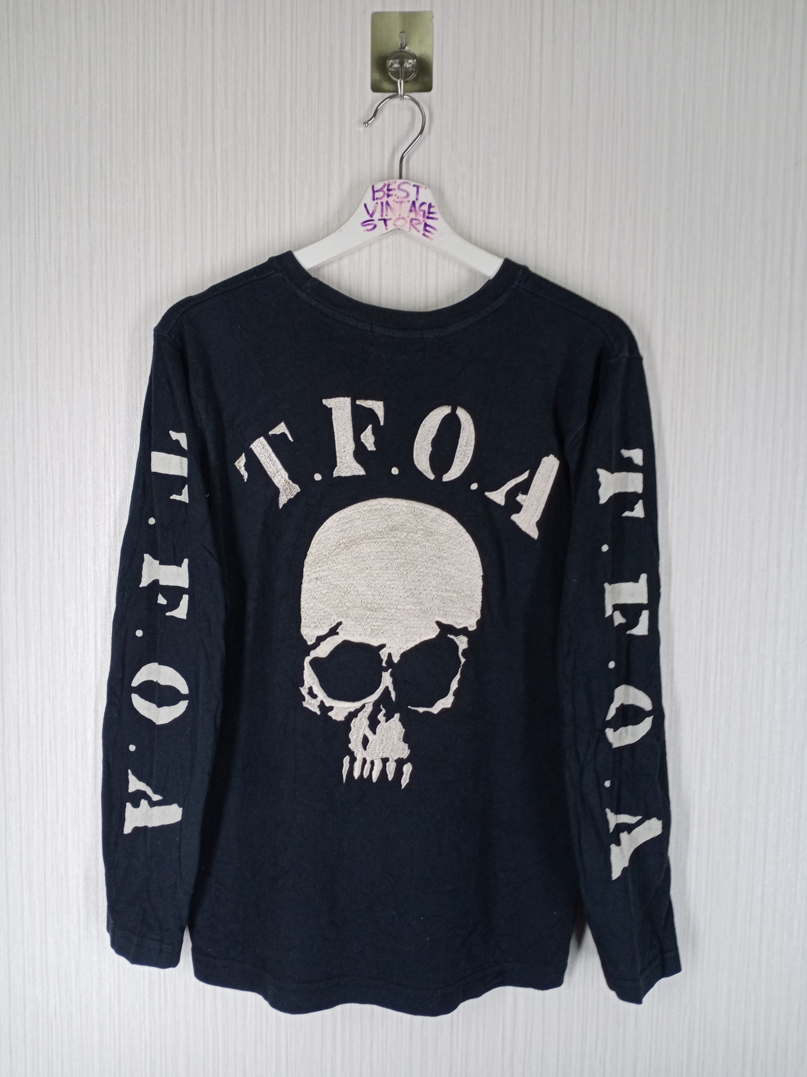Japanese Brand Skulls Tfoa Hiroshi Takahashi Crow Worst Tshirt Japanese Size US S / EU 44-46 / 1 - 1 Thumbnail