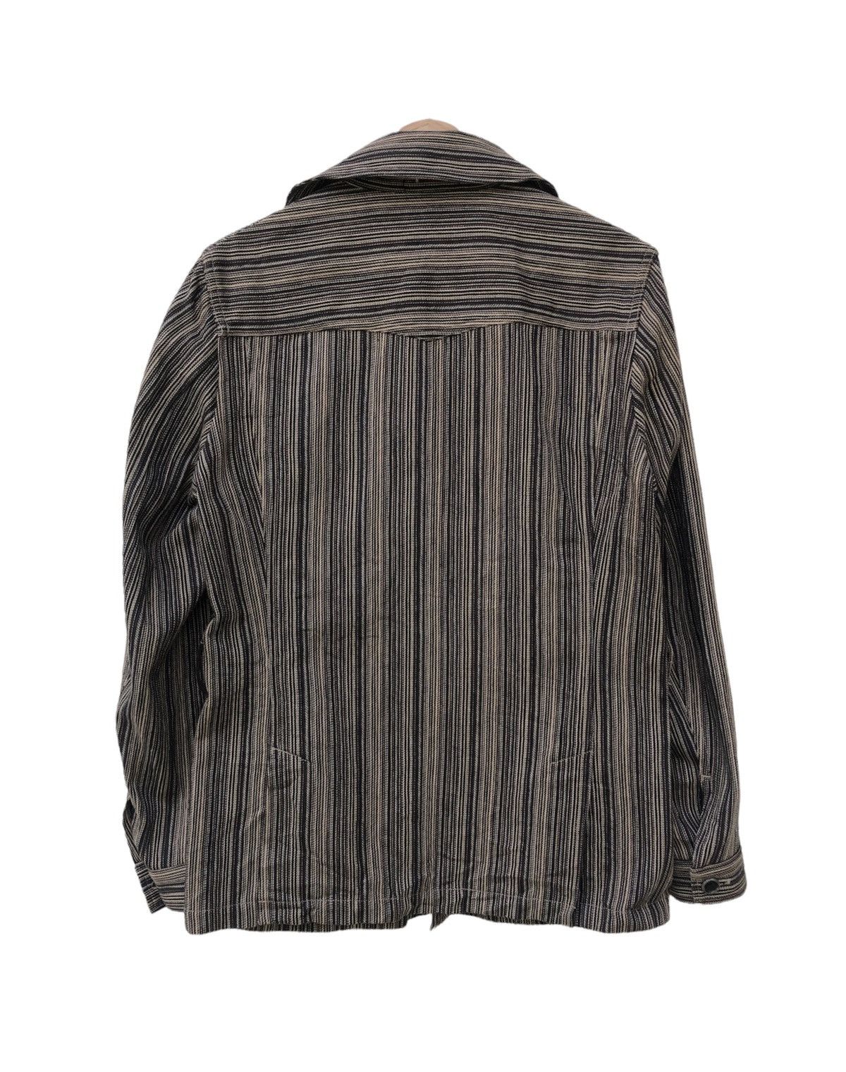 Japanese Brand 🔥Japanese Brand Tornado Mart Japan Stripe Casual Jacket Size US M / EU 48-50 / 2 - 2 Thumbnail