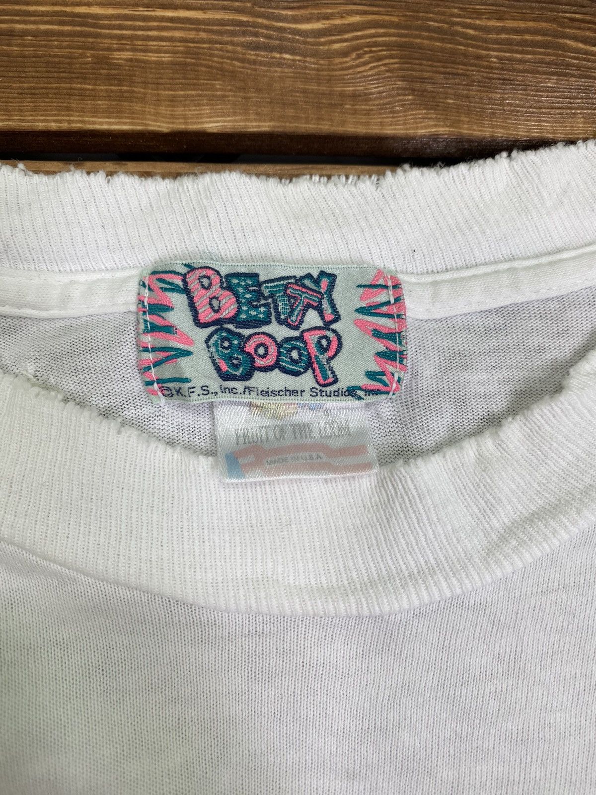 Fruit Of The Loom × Vintage Vintage Betty Boop New York Fleischer Studio Size L Size US L / EU 52-54 / 3 - 8 Thumbnail