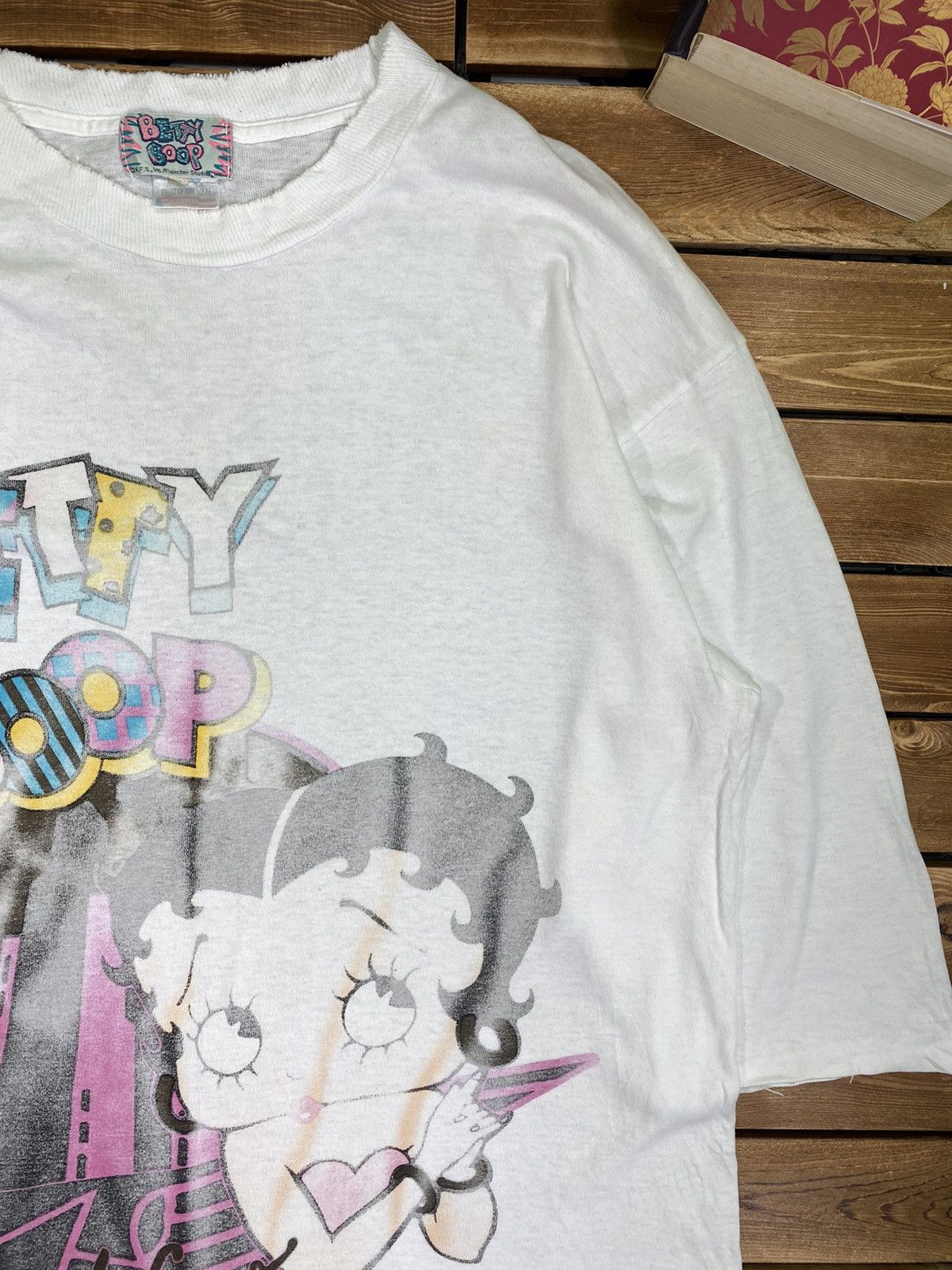 Fruit Of The Loom × Vintage Vintage Betty Boop New York Fleischer Studio Size L Size US L / EU 52-54 / 3 - 5 Thumbnail