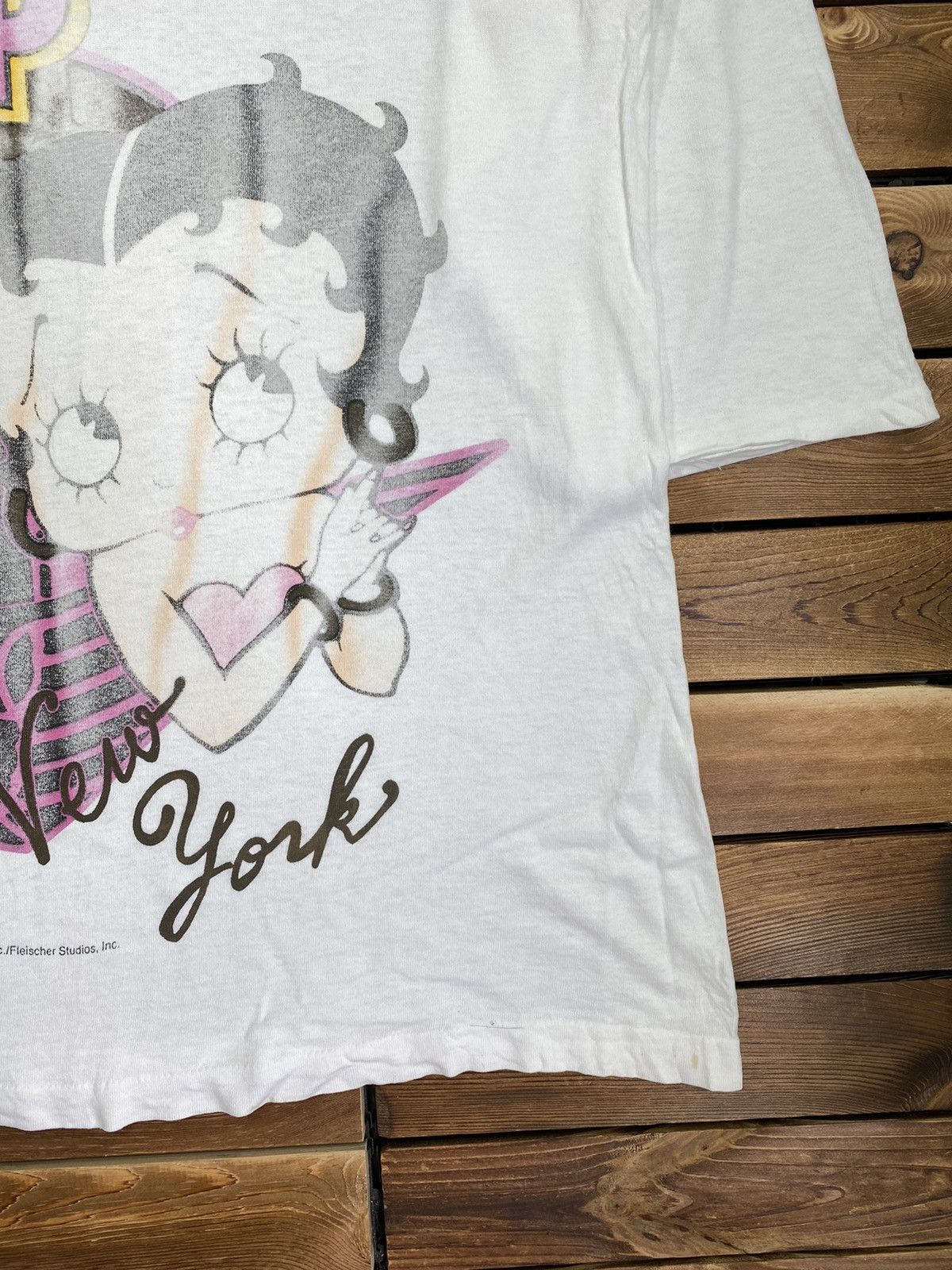Fruit Of The Loom × Vintage Vintage Betty Boop New York Fleischer Studio Size L Size US L / EU 52-54 / 3 - 3 Thumbnail