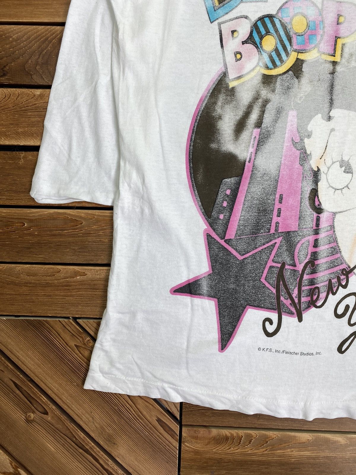 Fruit Of The Loom × Vintage Vintage Betty Boop New York Fleischer Studio Size L Size US L / EU 52-54 / 3 - 4 Thumbnail