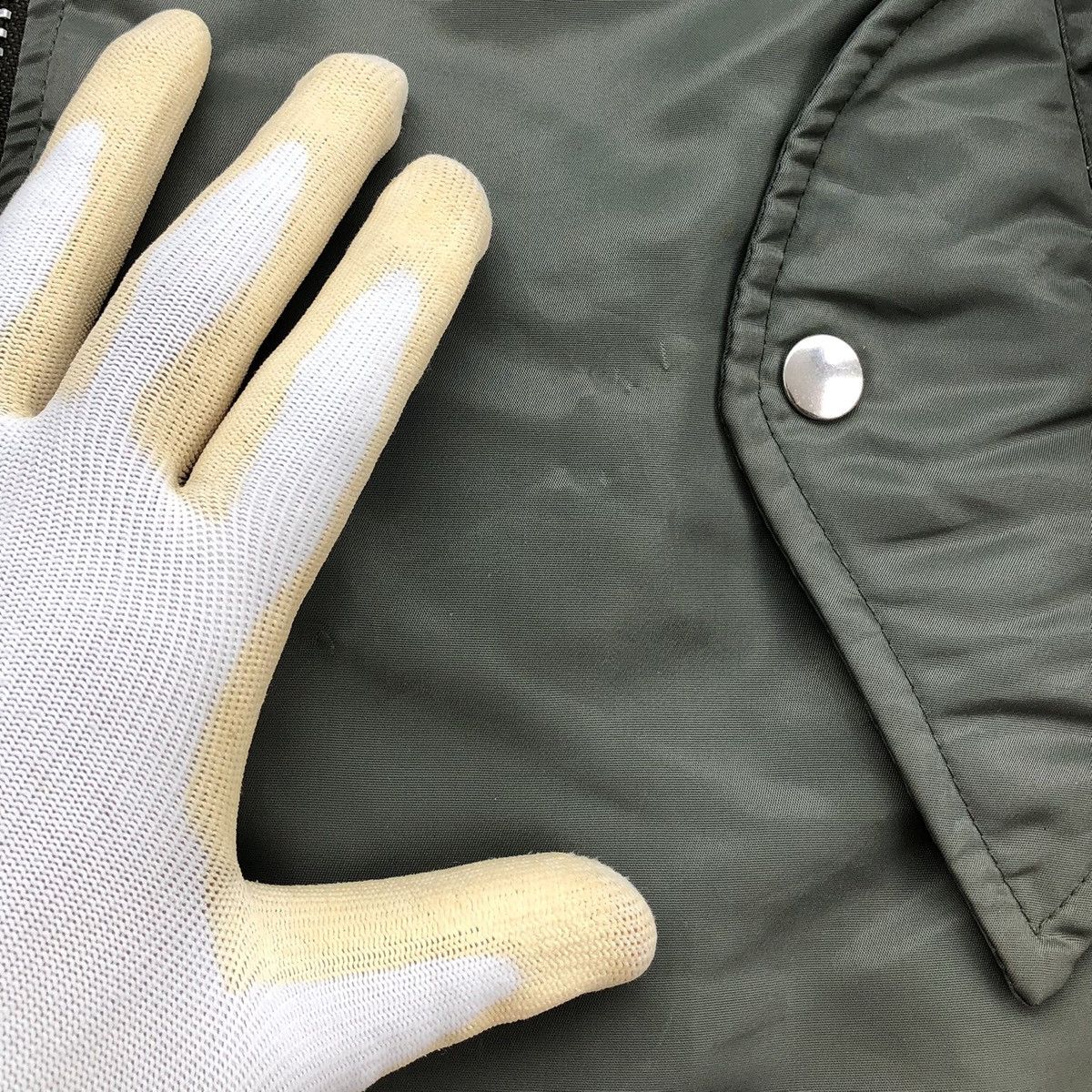 Vintage 🔥Vintage Sun Faded Ma-1 Man Intermediate Bomber Jacket Size US L / EU 52-54 / 3 - 14 Thumbnail