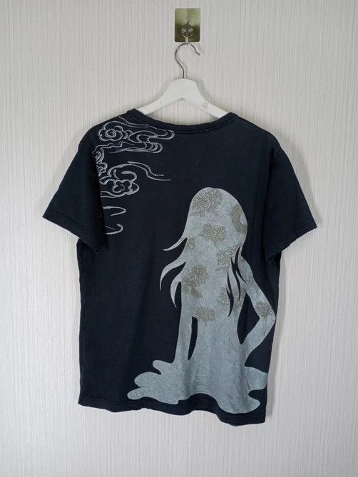 Japanese Brand Vintage Strange Heaven 2 Sided Print Sexy Girl Tshirt Size US M / EU 48-50 / 2 - 2 Thumbnail