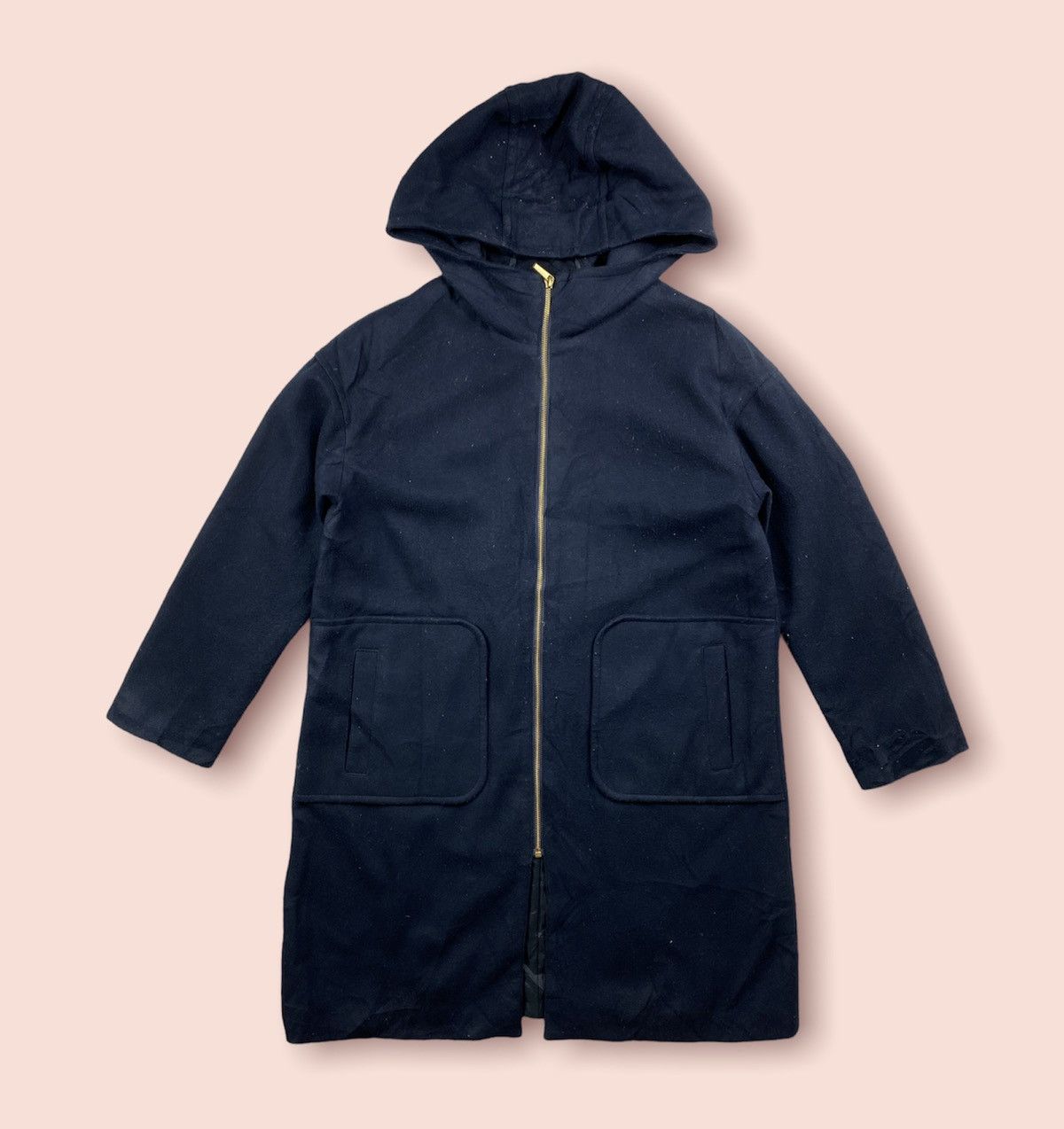 Japanese Brand × Junko Shimada × Vintage Vintage 90s Junko Shimada Part 2 Long Parka Jacket Japanese Size US M / EU 48-50 / 2 - 1 Thumbnail