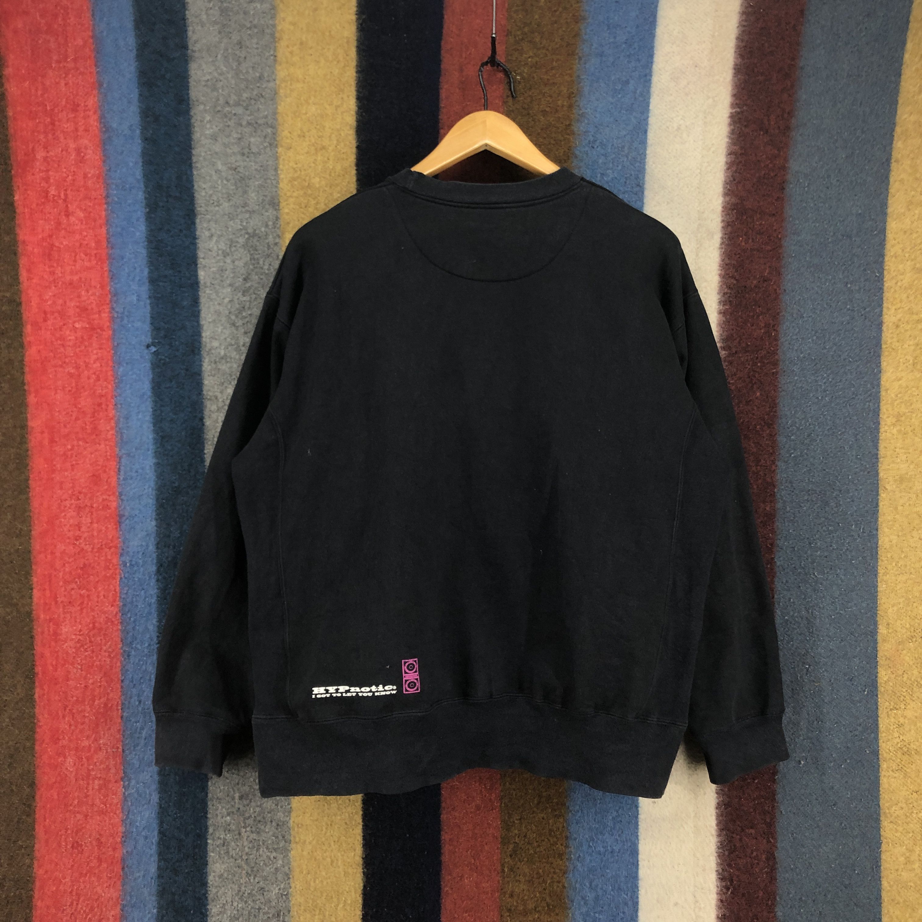 Japanese Brand HYPNOTIC H.Y.P Crew Neck Sweatshirt #0689/AD Size US XL / EU 56 / 4 - 9 Thumbnail