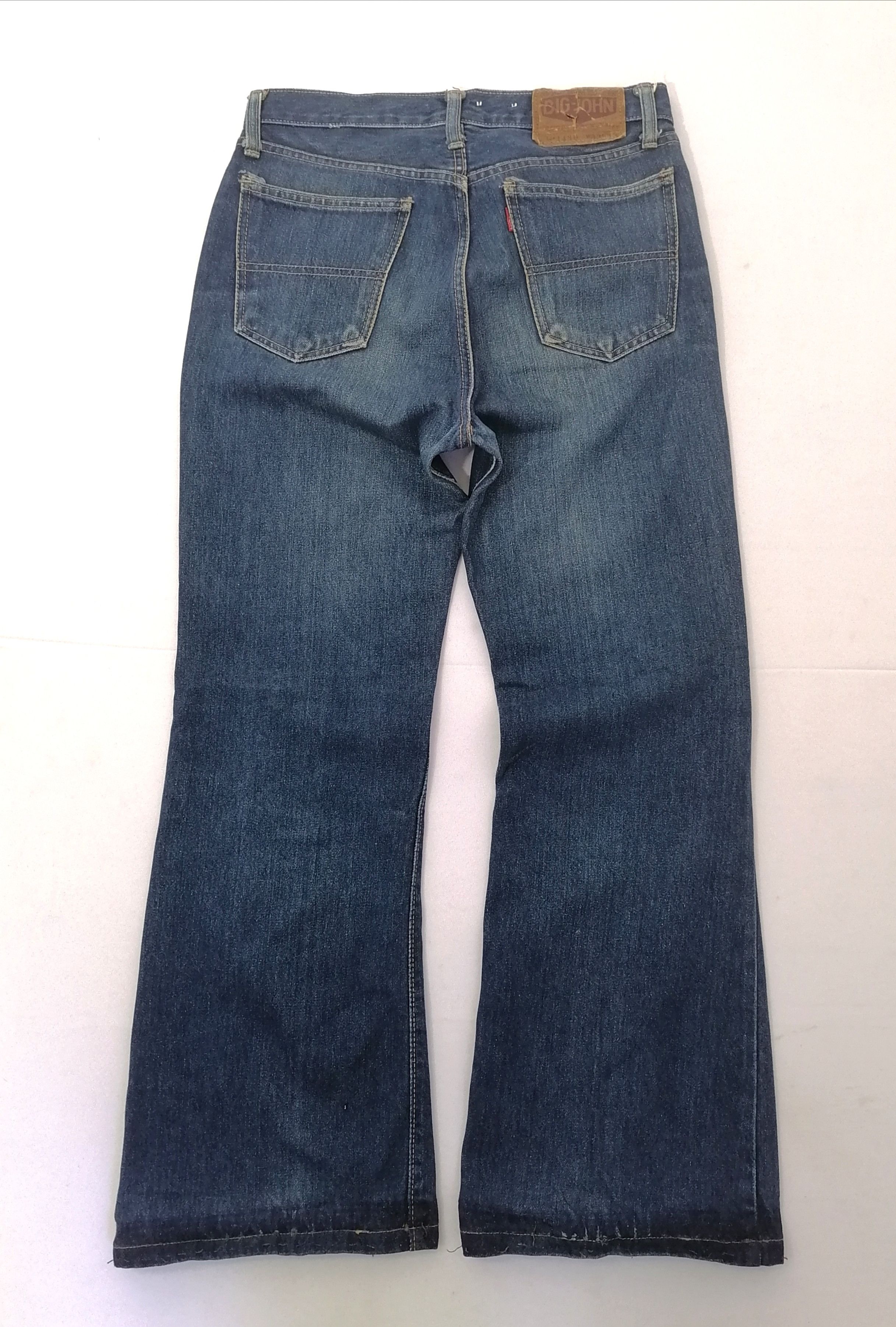 Big John × Vintage Big John Lot 1480 Boot Cut Denim Jeans Size US 30 / EU 46 - 2 Thumbnail