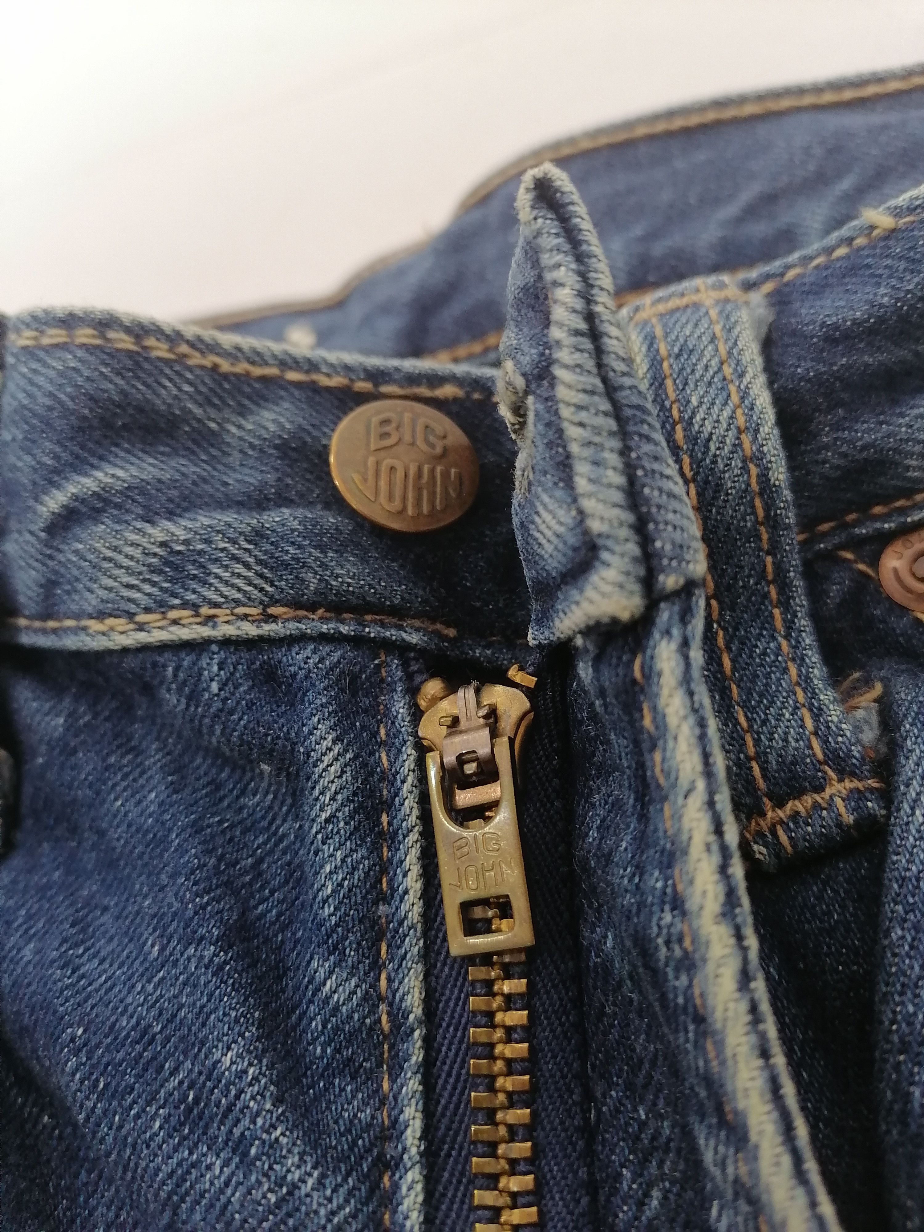 Big John × Vintage Big John Lot 1480 Boot Cut Denim Jeans Size US 30 / EU 46 - 6 Thumbnail