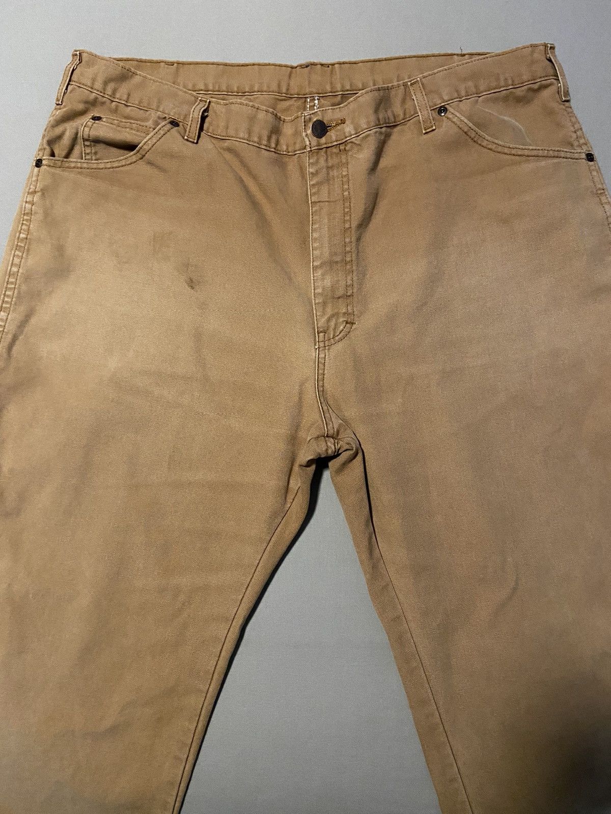 Dickies Dickies Workwear Men’s Duck Canvas 5 Pocket Pants Relaxed Size US 40 / EU 56 - 5 Thumbnail