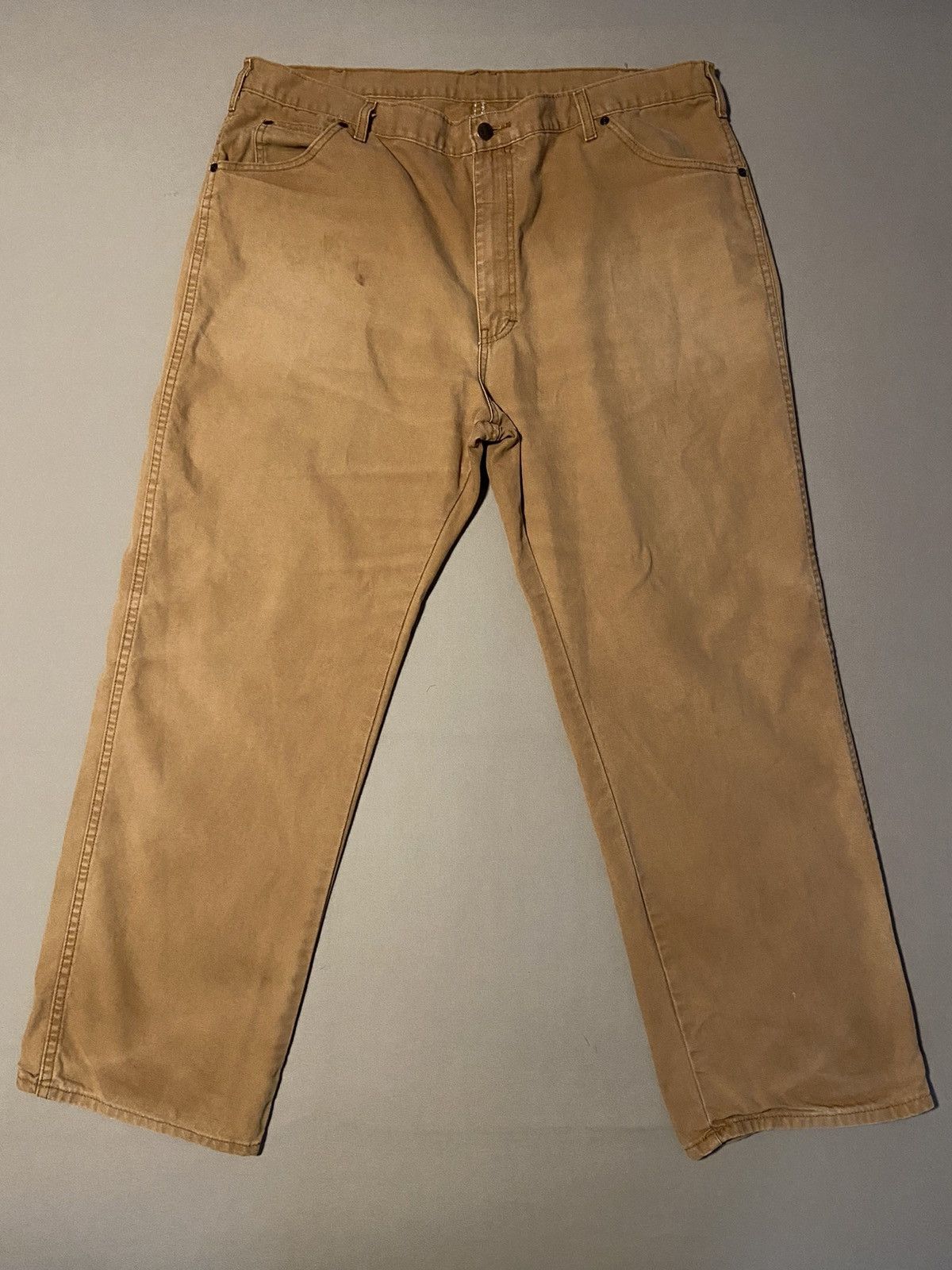 Dickies Dickies Workwear Men’s Duck Canvas 5 Pocket Pants Relaxed Size US 40 / EU 56 - 4 Thumbnail