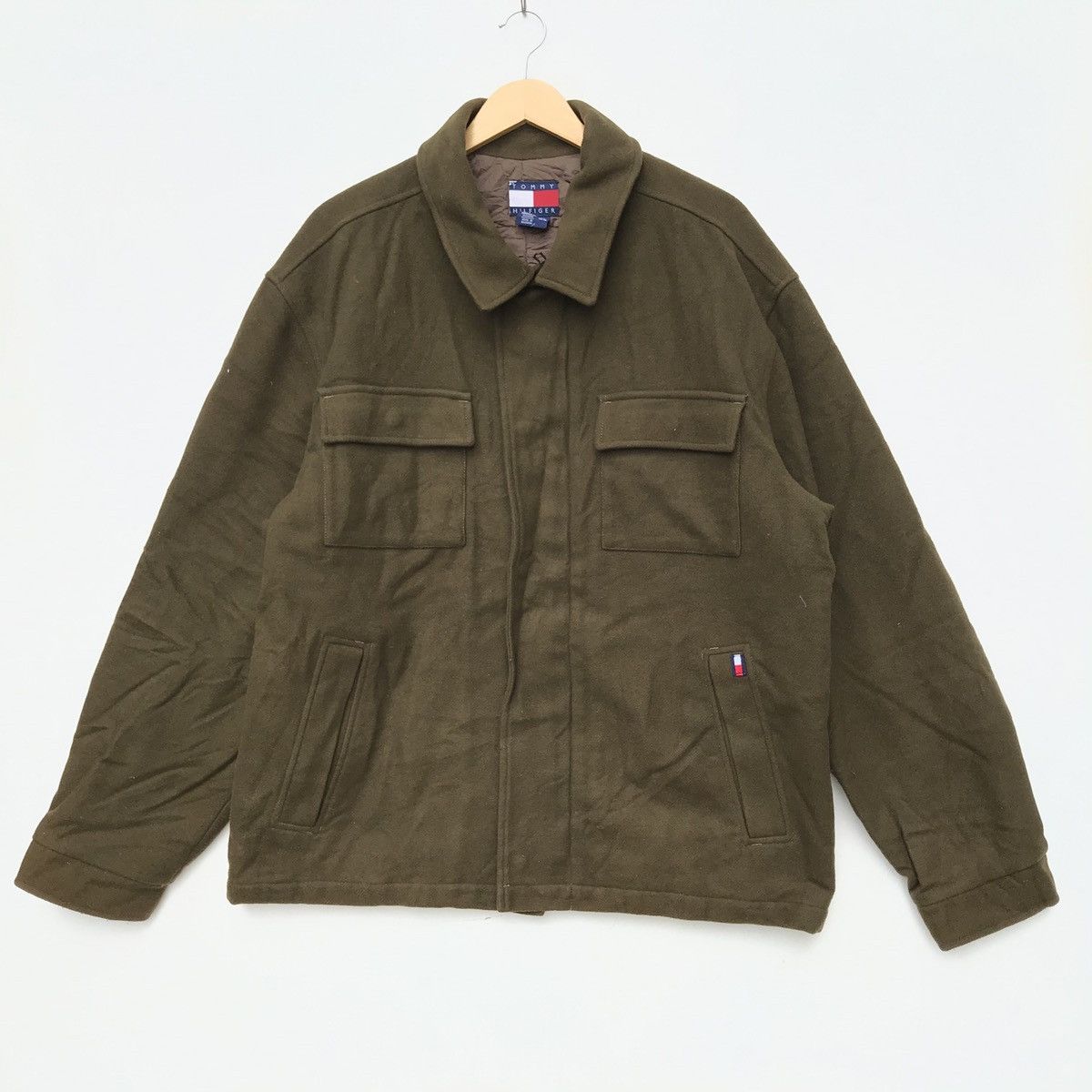 Tommy Hilfiger × Vintage Vintage 90s Tommy Hilfiger Jacket Size US XL / EU 56 / 4 - 1 Thumbnail