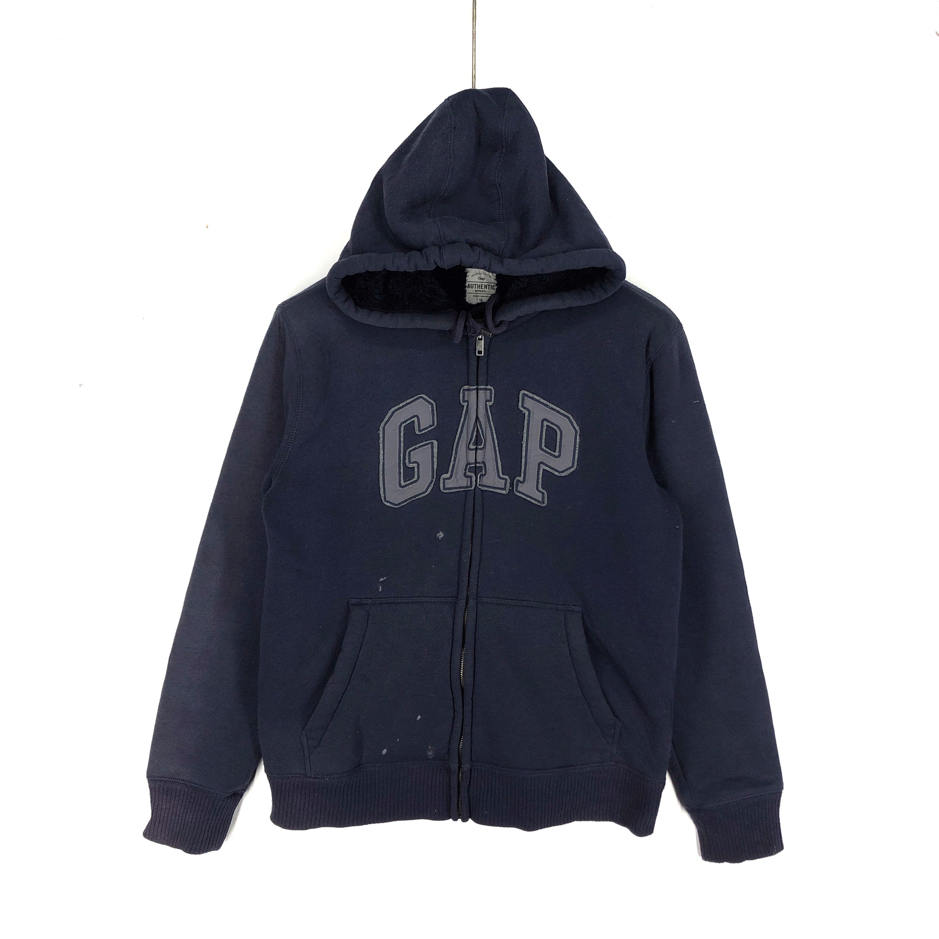 Gap Vintage GAP Warm Zipper Hoodie #2571-91 Size US M / EU 48-50 / 2 - 1 Thumbnail