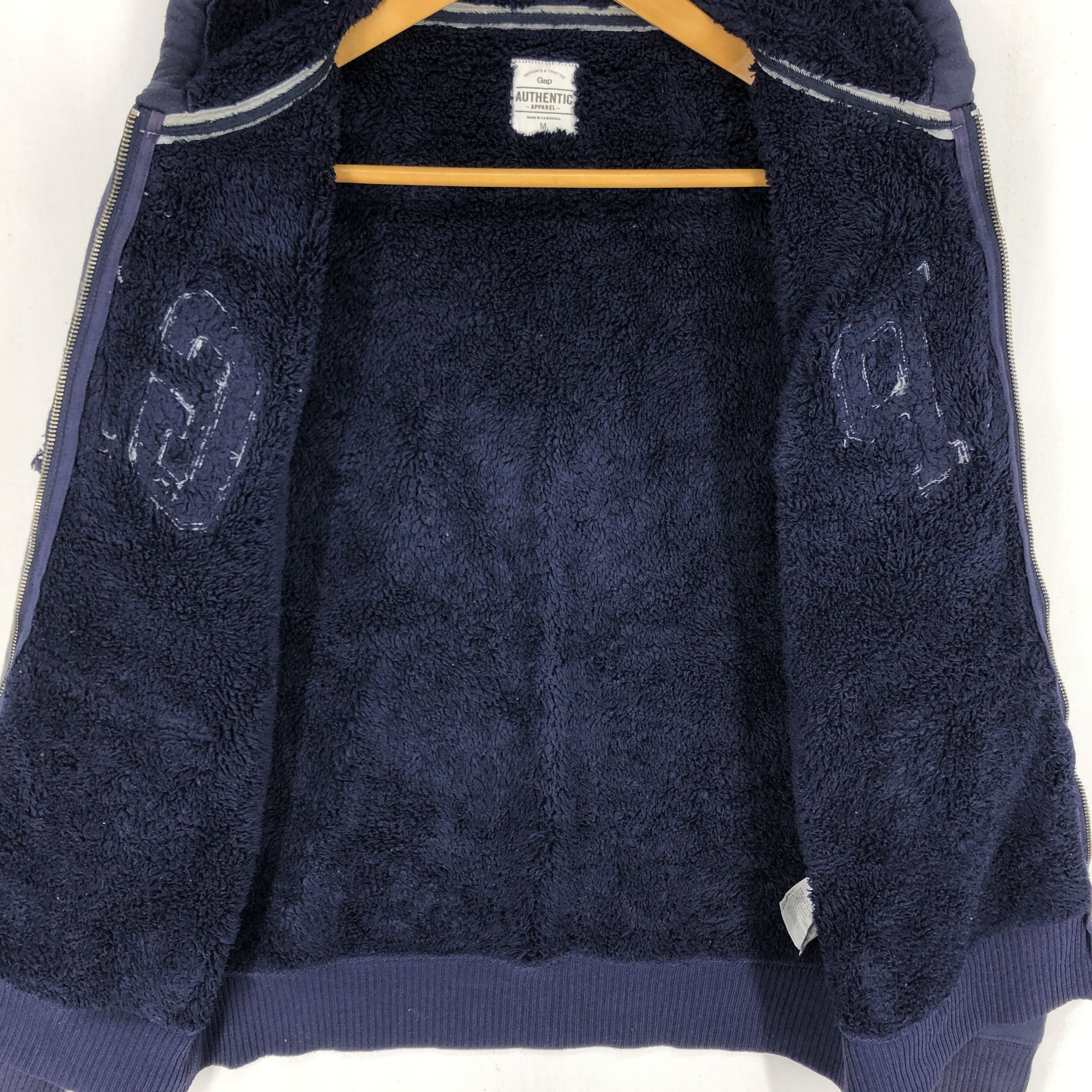 Gap Vintage GAP Warm Zipper Hoodie #2571-91 Size US M / EU 48-50 / 2 - 3 Thumbnail