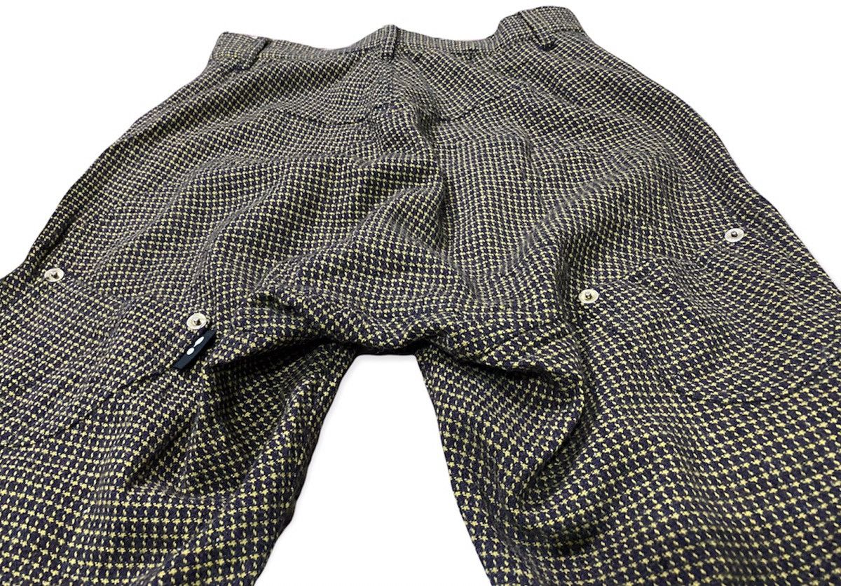 Issey Miyake Mercibeaucoup Herringbone Design Pants cargo Multi Pocket Size US 31 - 9 Thumbnail