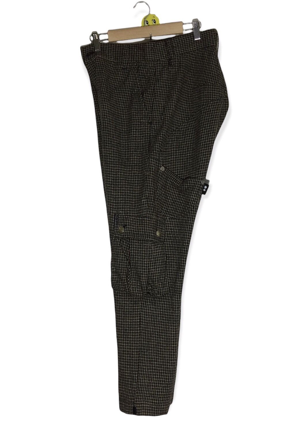 Issey Miyake Mercibeaucoup Herringbone Design Pants cargo Multi Pocket Size US 31 - 7 Thumbnail